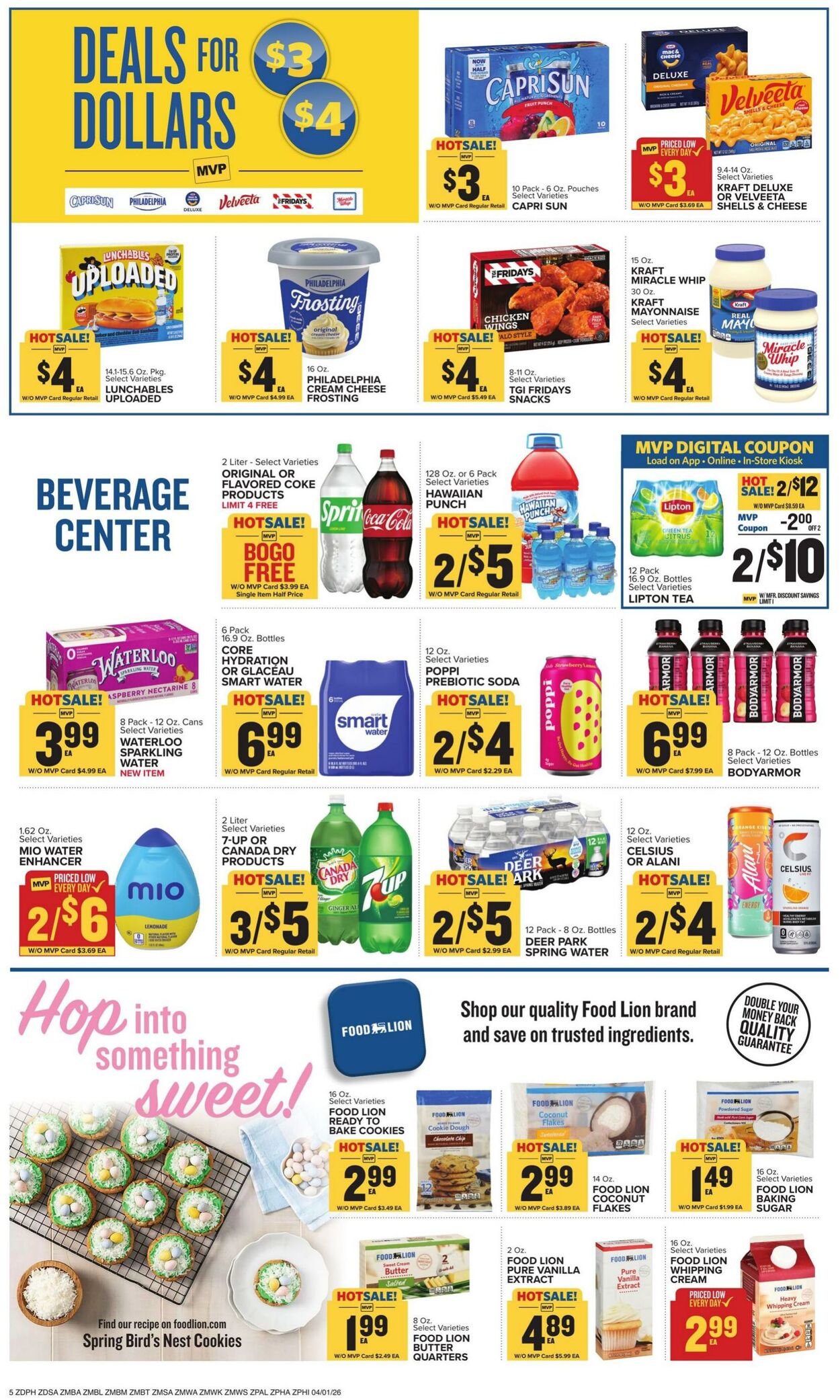 Weekly ad Food Lion 04/01/2026 - 04/07/2026