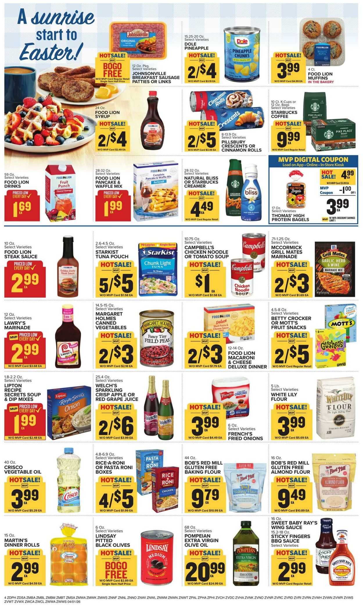 Weekly ad Food Lion 04/01/2026 - 04/07/2026