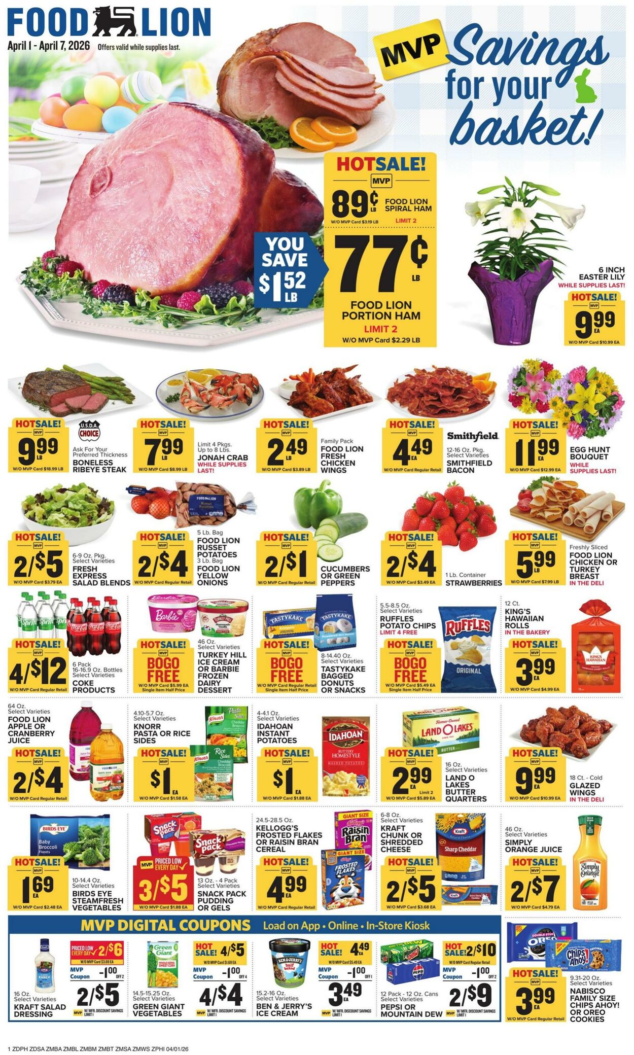 Weekly ad Food Lion 04/01/2026 - 04/07/2026