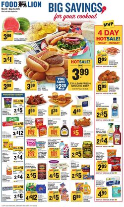 Weekly ad Food Lion 05/20/2026 - 05/26/2026