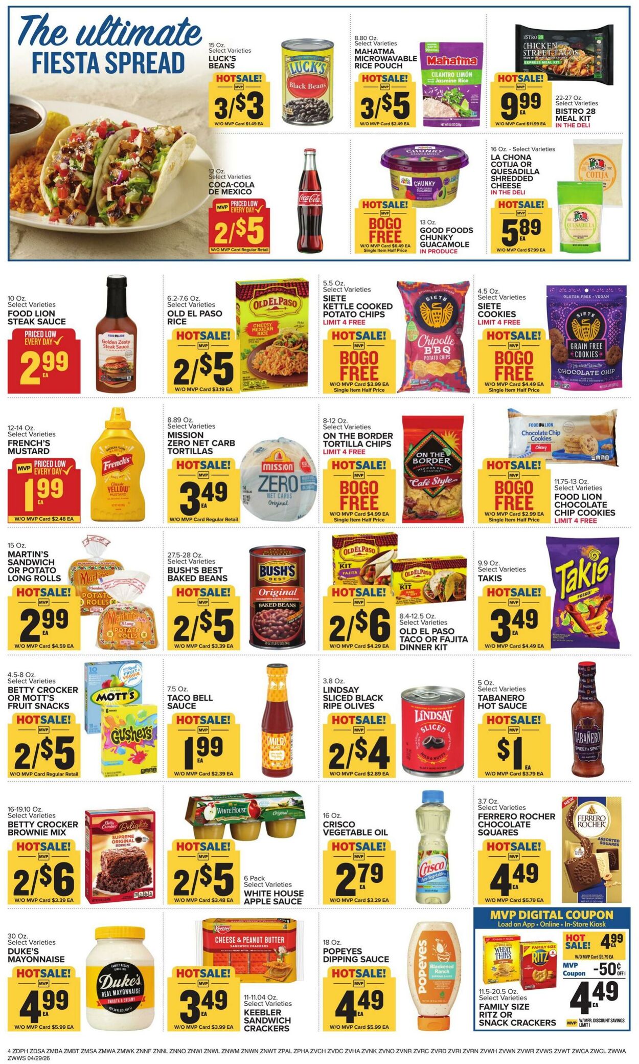 Weekly ad Food Lion 04/29/2026 - 05/05/2026