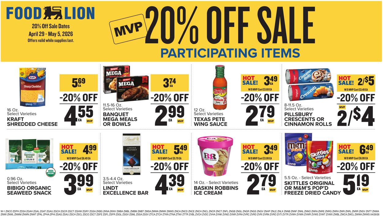 Weekly ad Food Lion 04/29/2026 - 05/05/2026