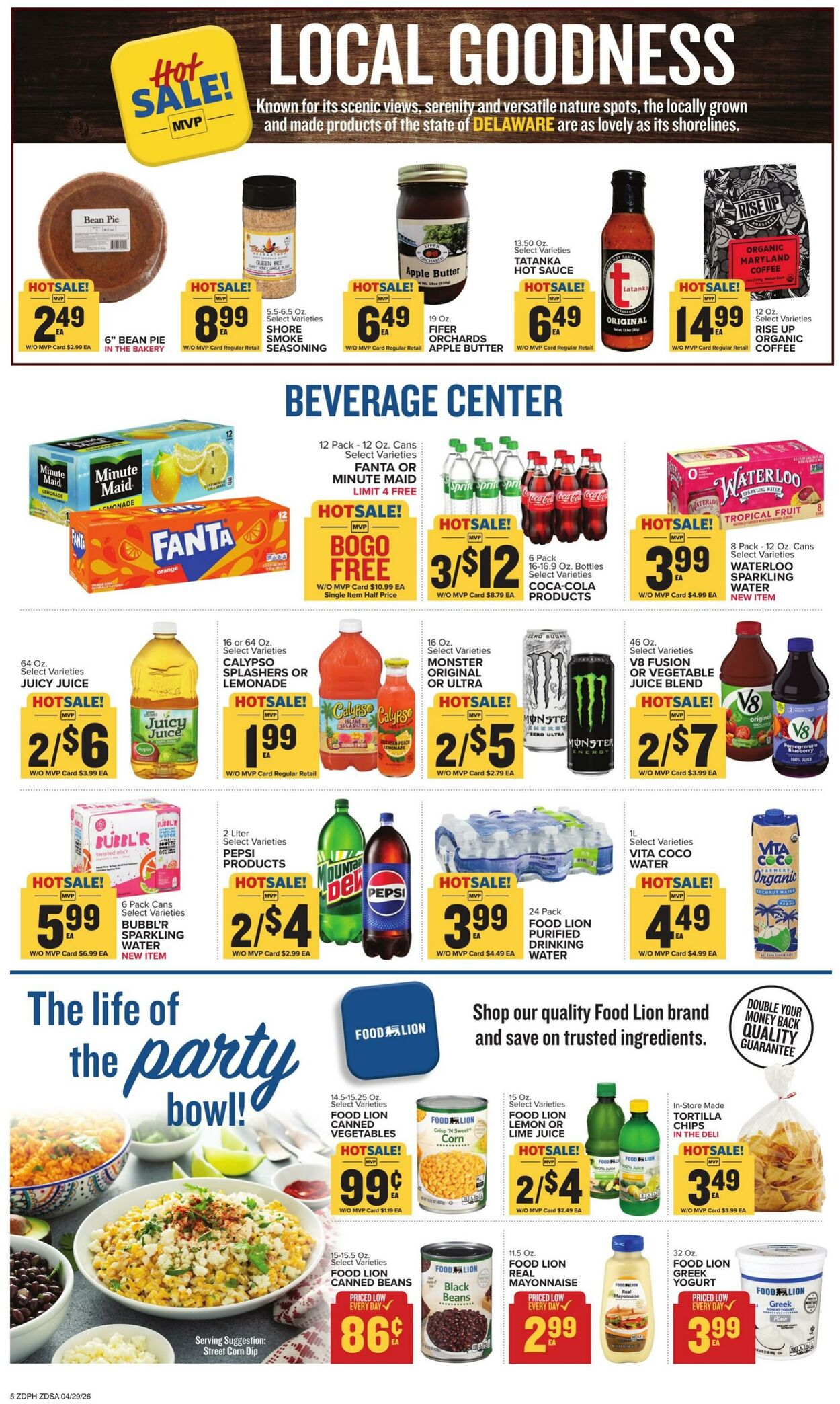Weekly ad Food Lion 04/29/2026 - 05/05/2026