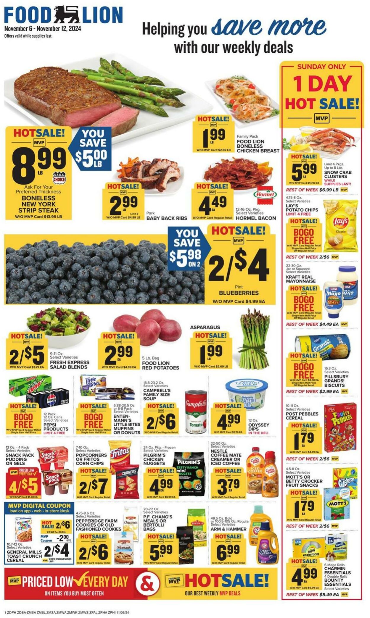 Weekly ad Food Lion 11/06/2024 - 11/12/2024