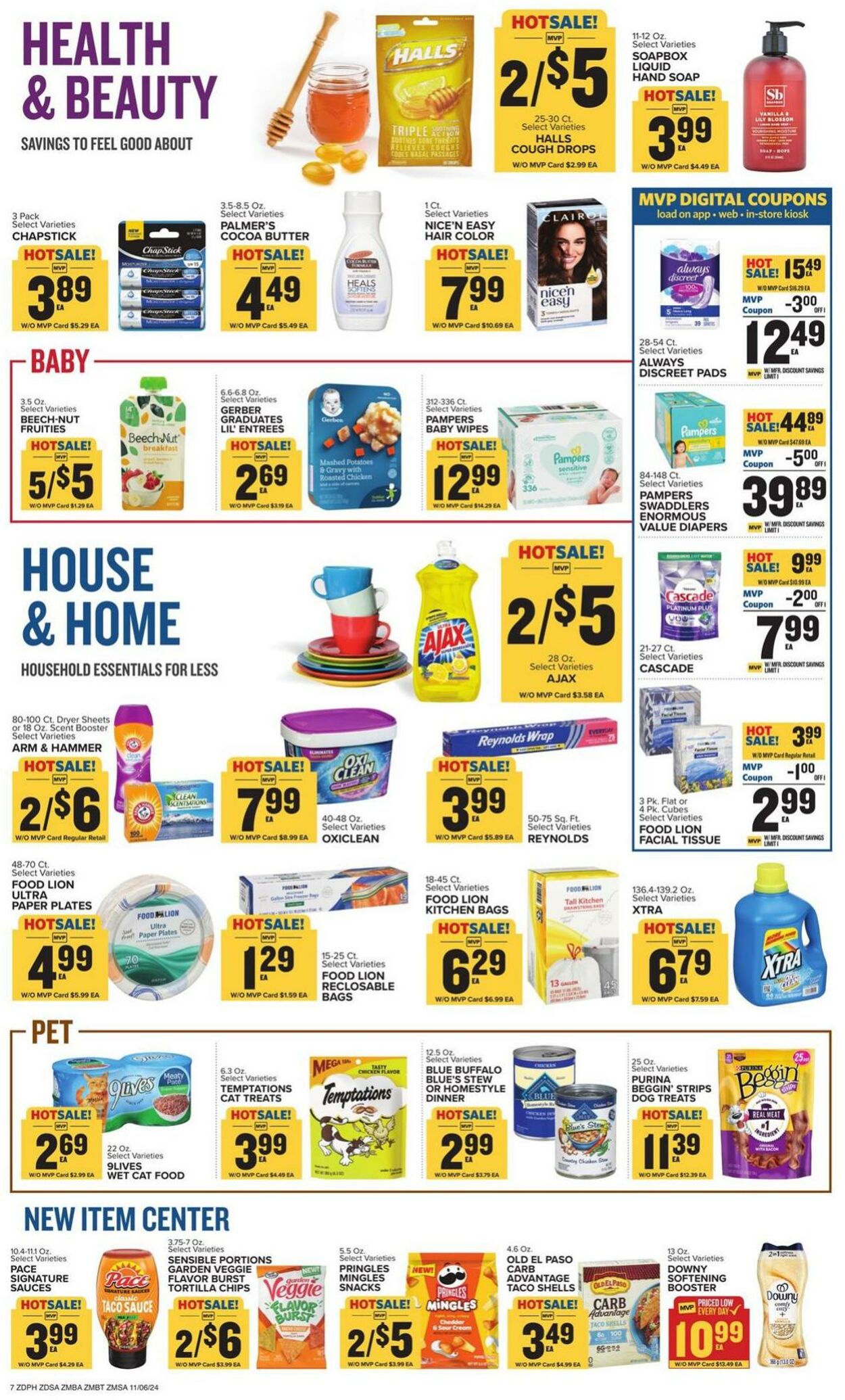 Weekly ad Food Lion 11/06/2024 - 11/12/2024