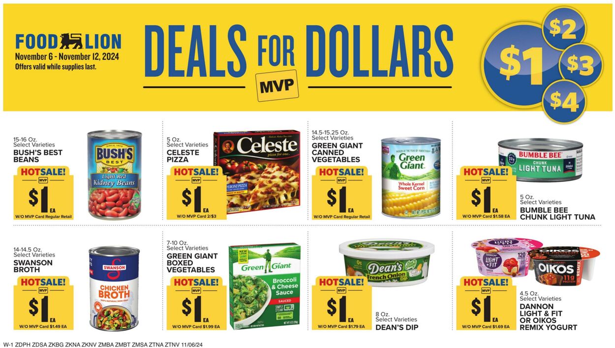 Weekly ad Food Lion 11/06/2024 - 11/12/2024