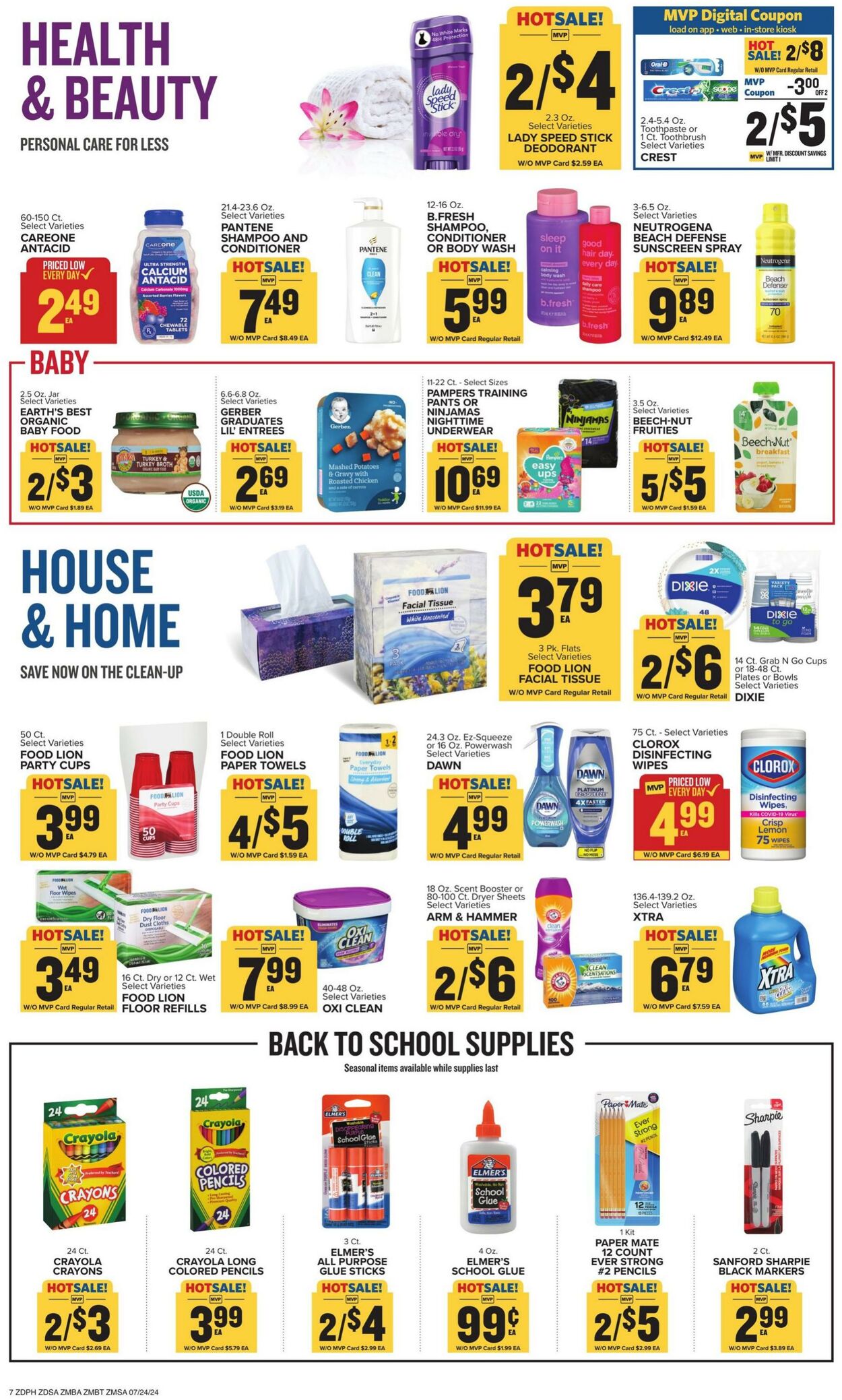 Weekly ad Food Lion 07/24/2024 - 07/30/2024