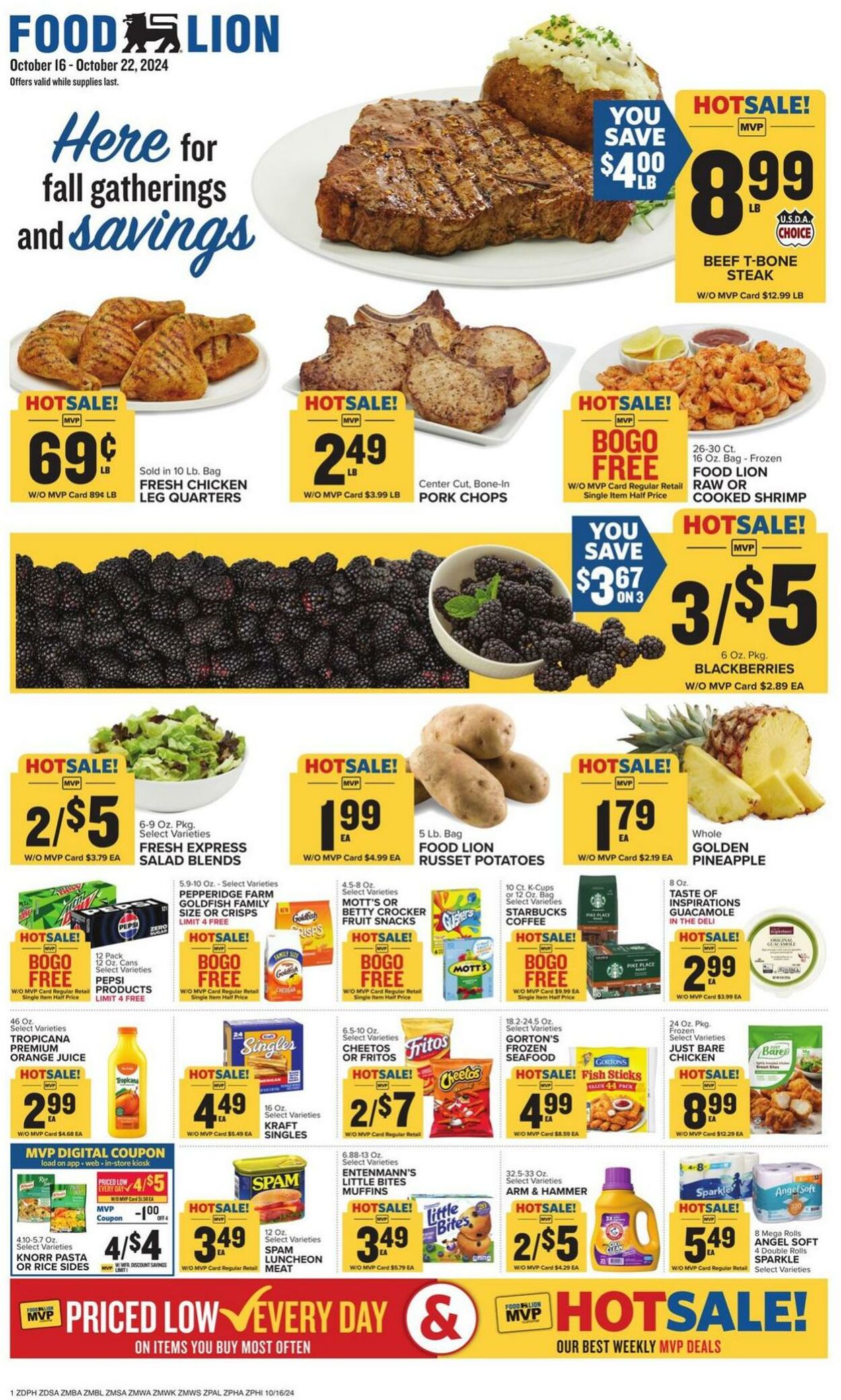 Weekly ad Food Lion 10/16/2024 - 10/22/2024