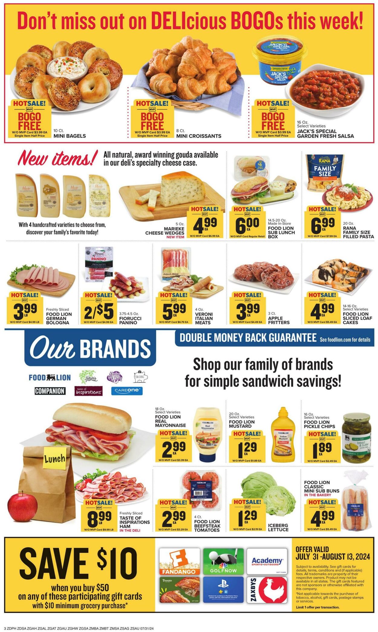 Weekly ad Food Lion 07/31/2024 - 08/06/2024