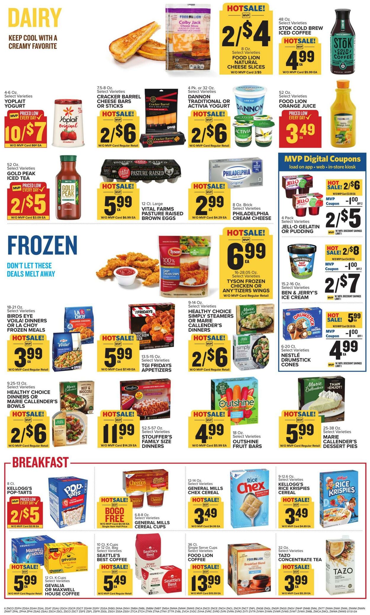 Weekly ad Food Lion 07/31/2024 - 08/06/2024