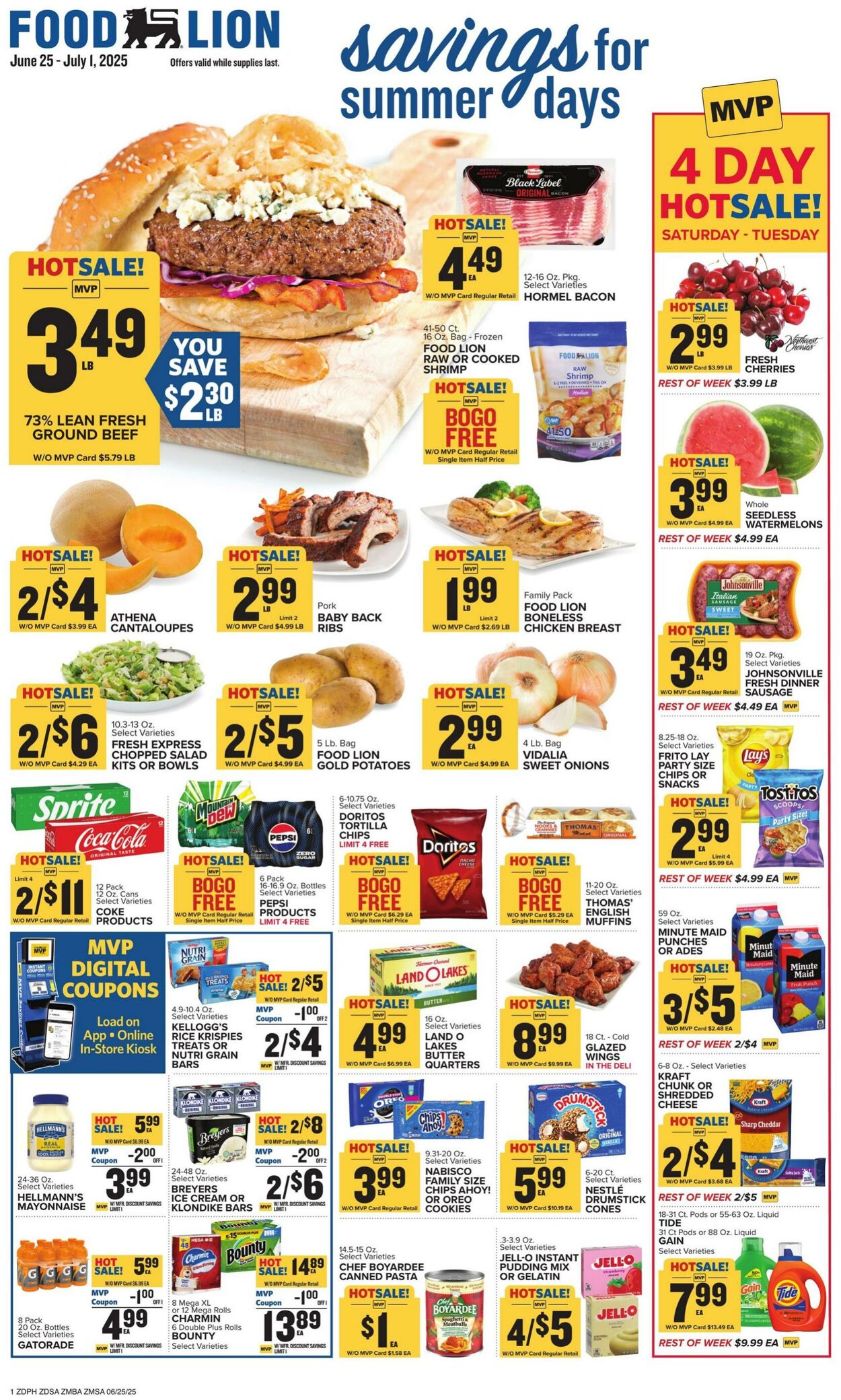 Weekly ad Food Lion 06/25/2025 - 07/01/2025