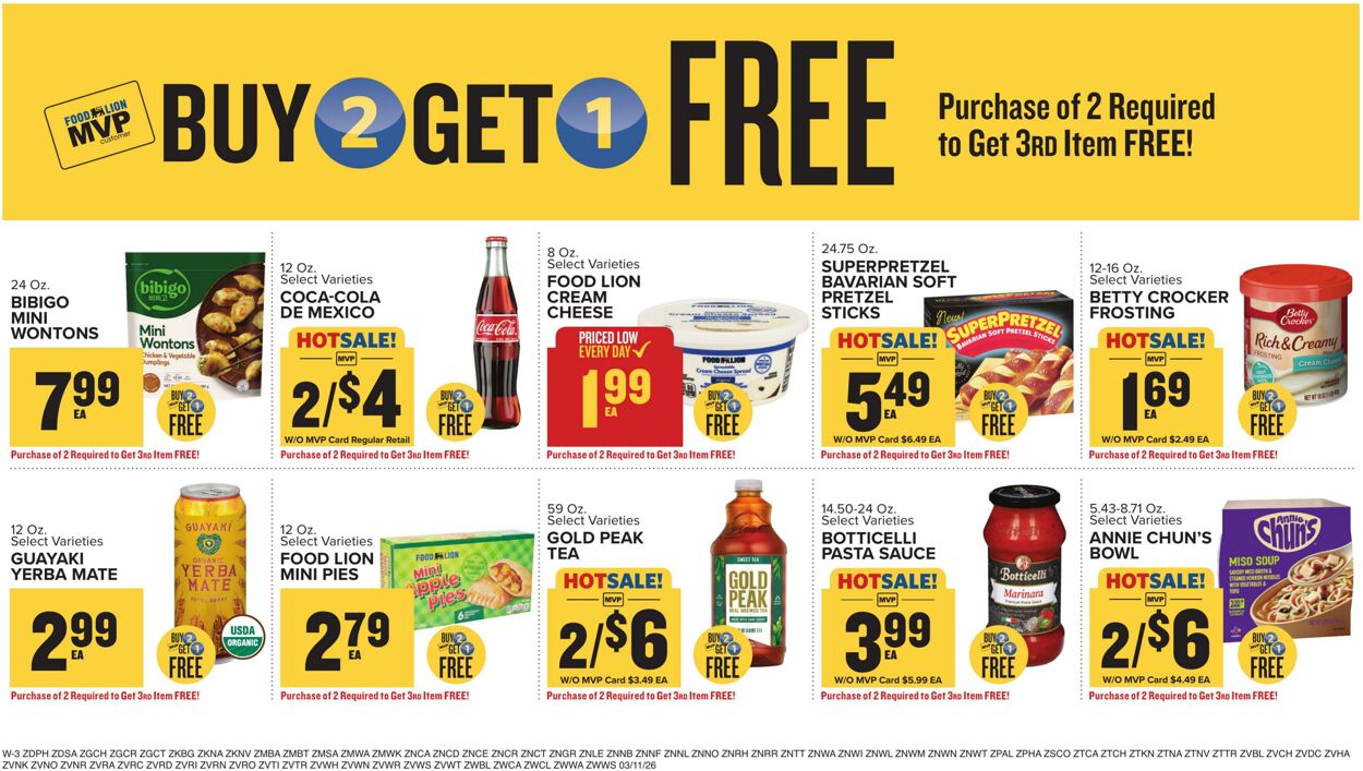 Weekly ad Food Lion 03/11/2026 - 03/17/2026