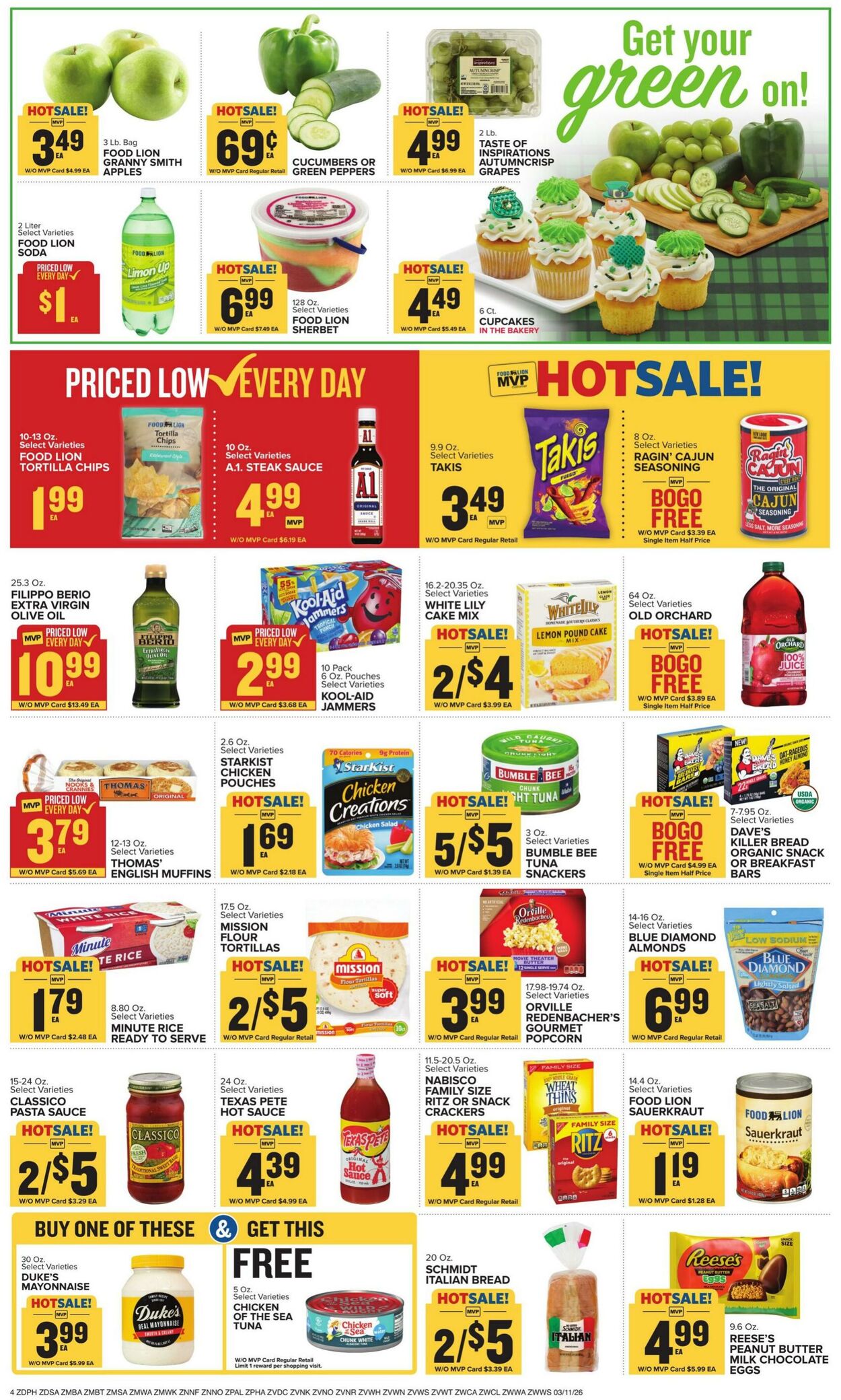 Weekly ad Food Lion 03/11/2026 - 03/17/2026
