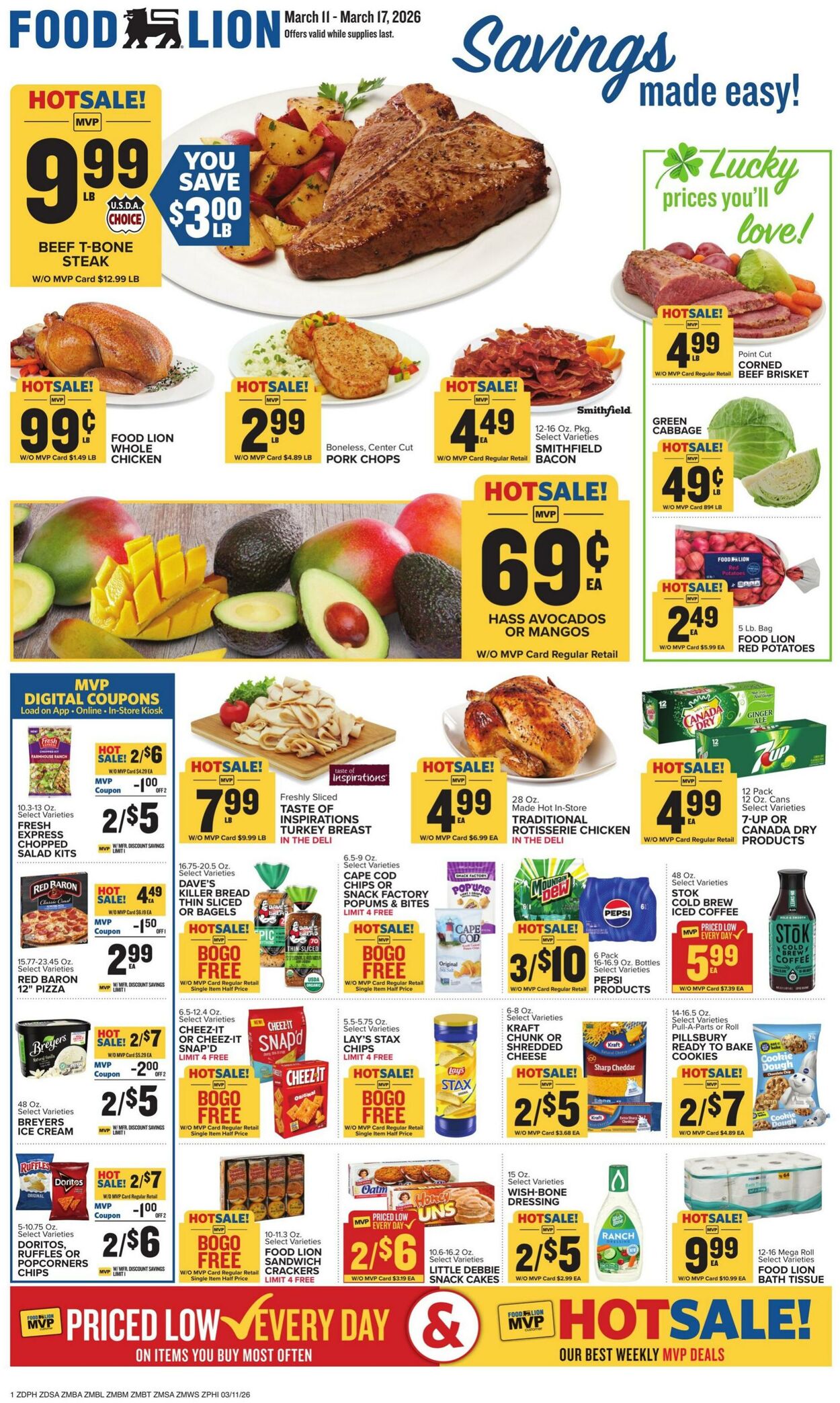 Weekly ad Food Lion 03/11/2026 - 03/17/2026