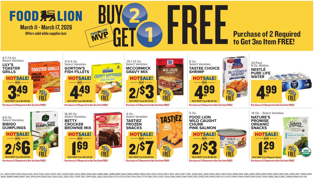 Weekly ad Food Lion 03/11/2026 - 03/17/2026