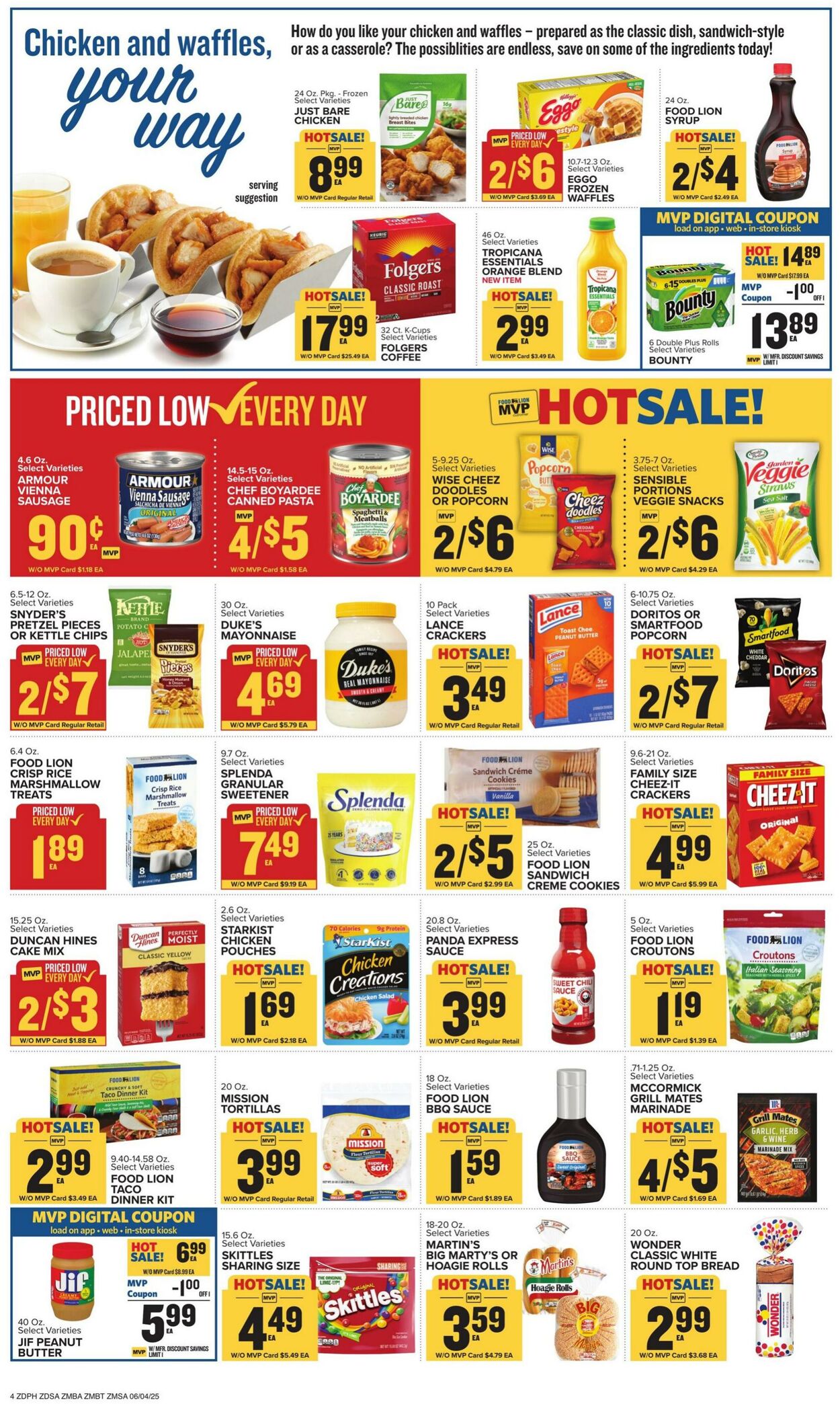 Weekly ad Food Lion 06/04/2025 - 06/10/2025