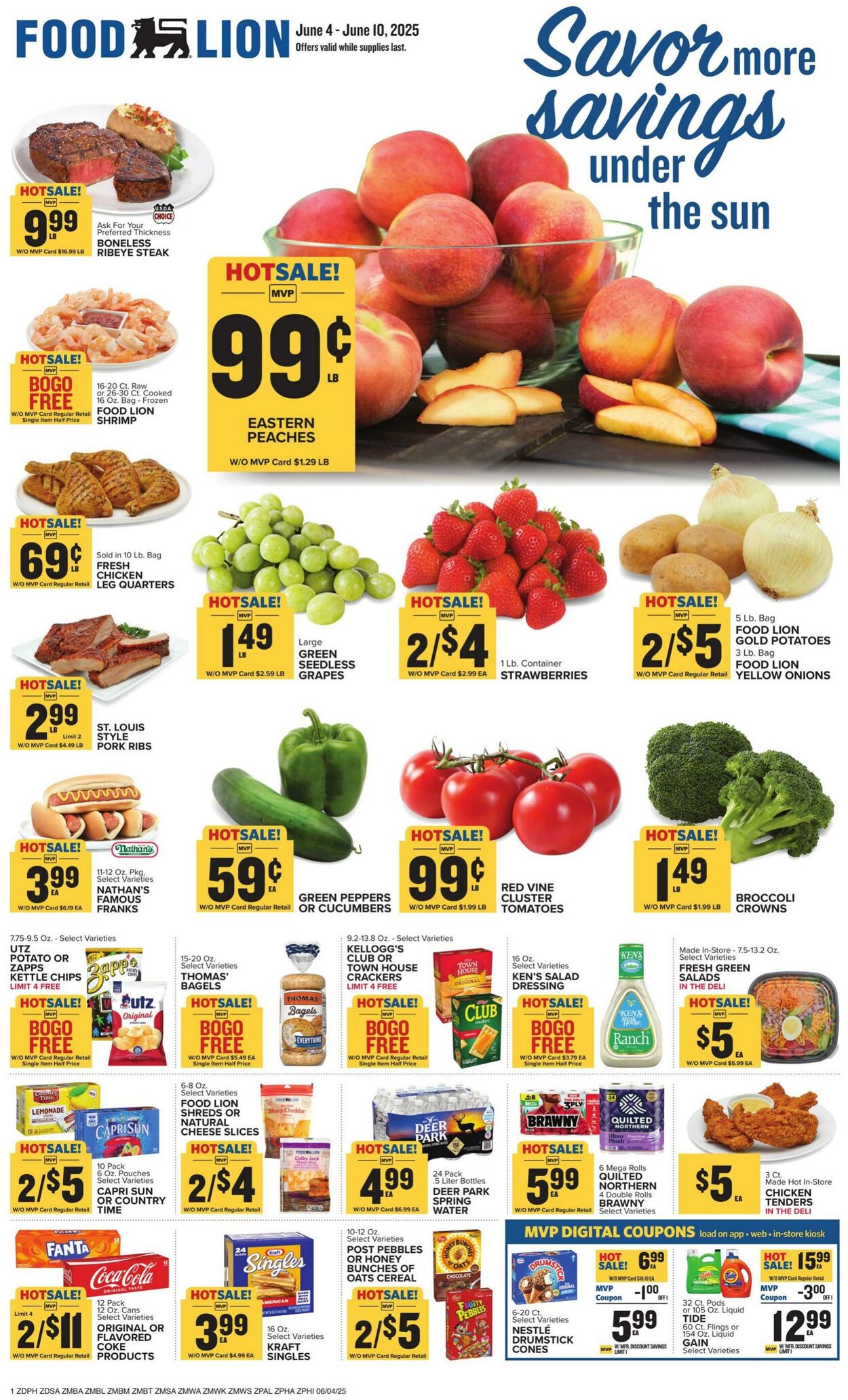 Weekly ad Food Lion 06/04/2025 - 06/10/2025