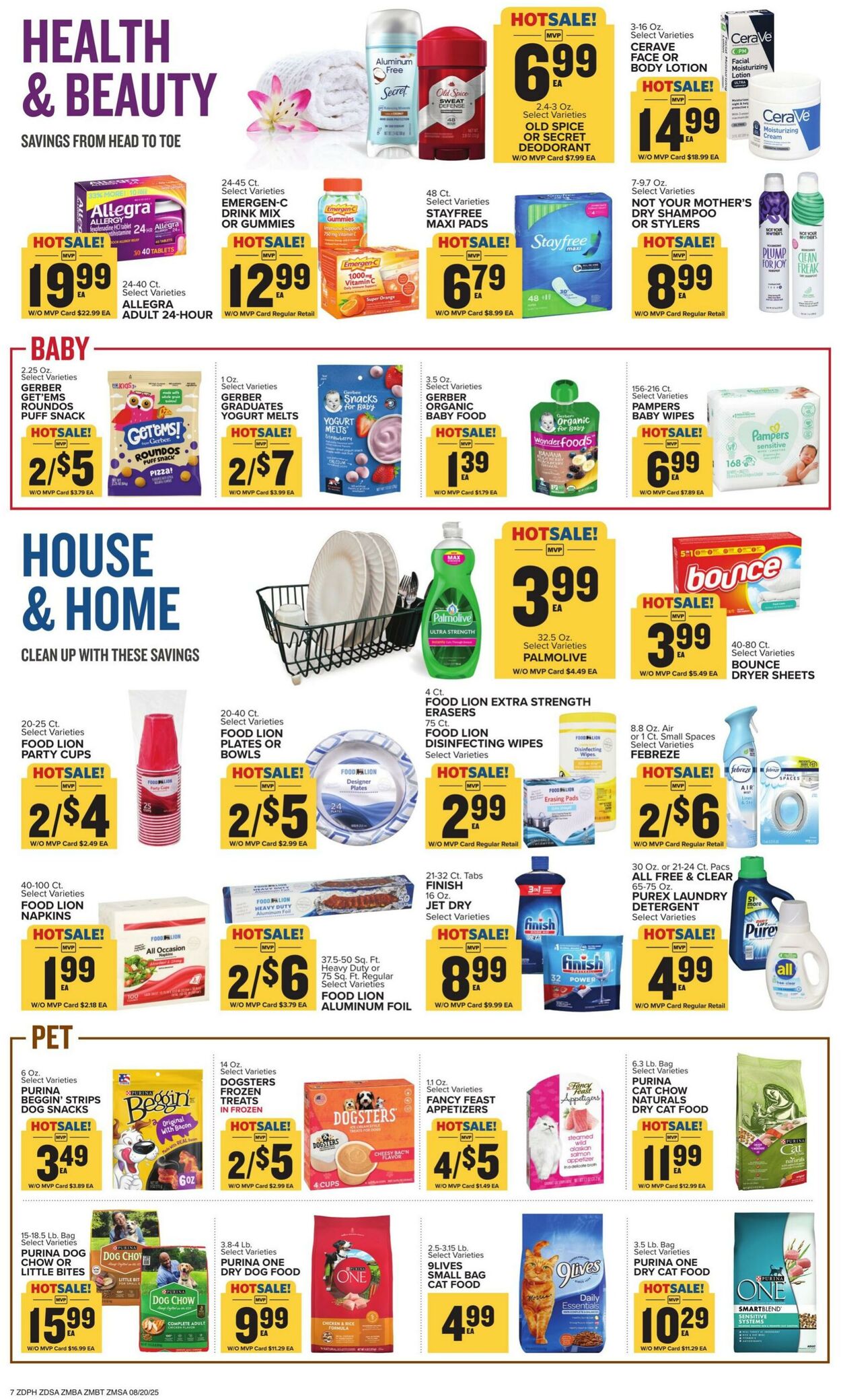 Weekly ad Food Lion 08/20/2025 - 08/26/2025