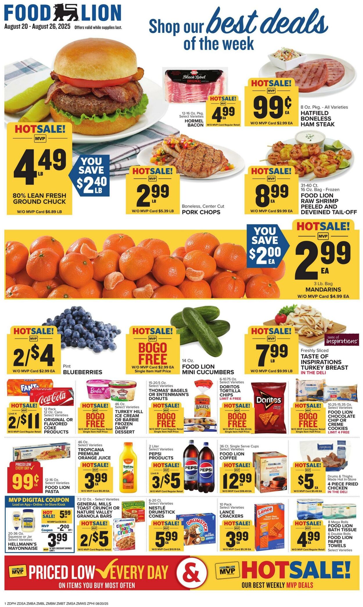 Weekly ad Food Lion 08/20/2025 - 08/26/2025