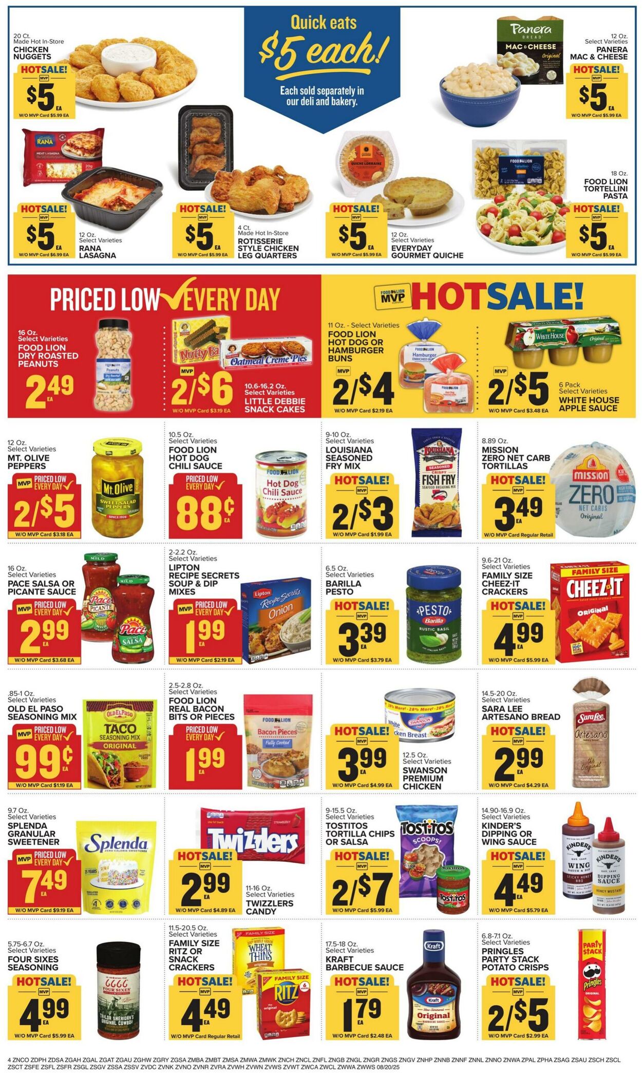 Weekly ad Food Lion 08/20/2025 - 08/26/2025