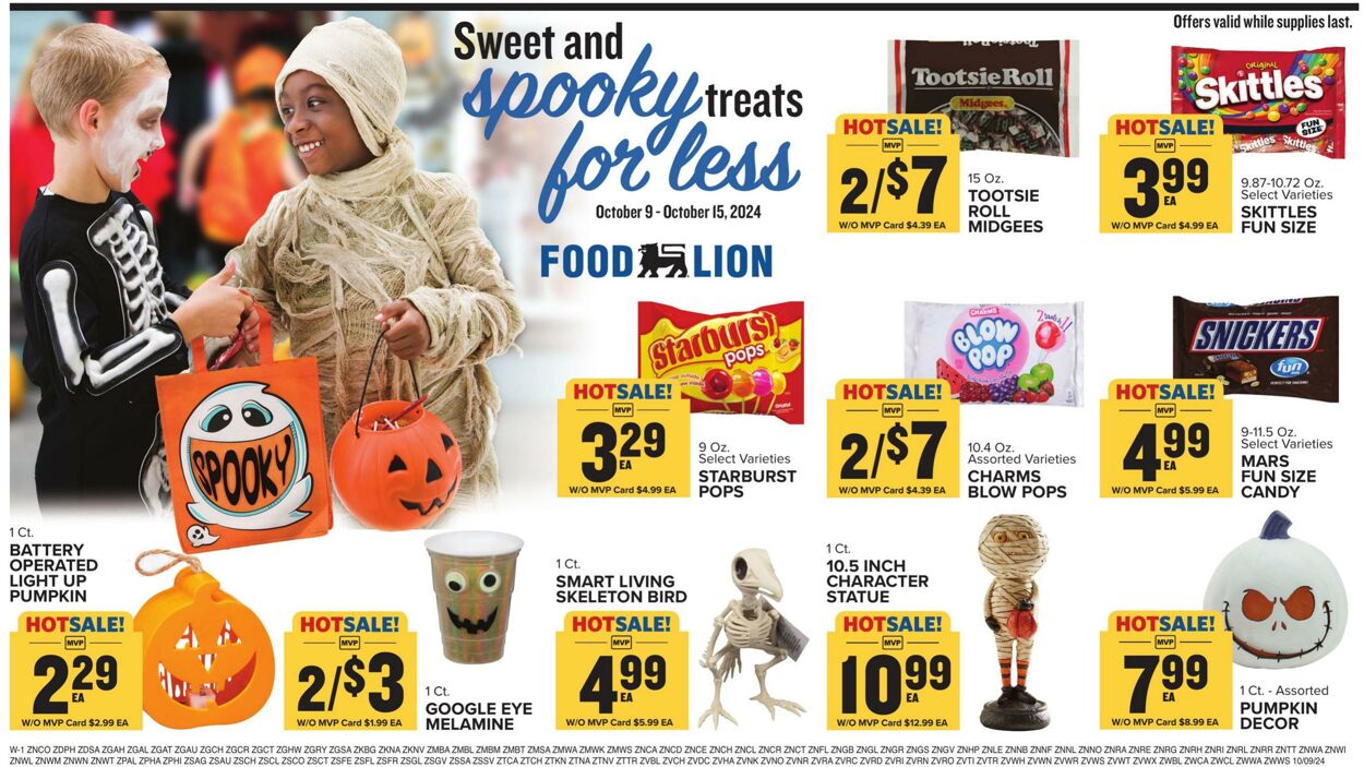 Weekly ad Food Lion 10/09/2024 - 10/15/2024