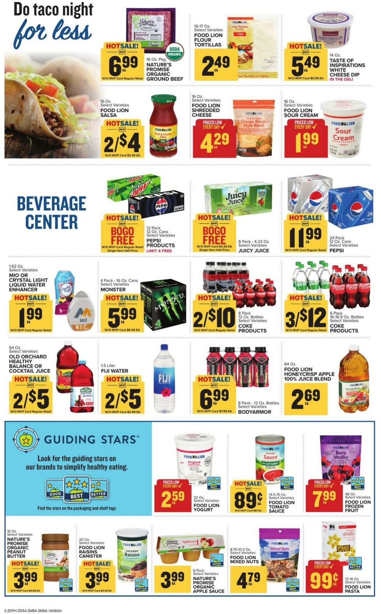 Weekly ad Food Lion 10/09/2024 - 10/15/2024