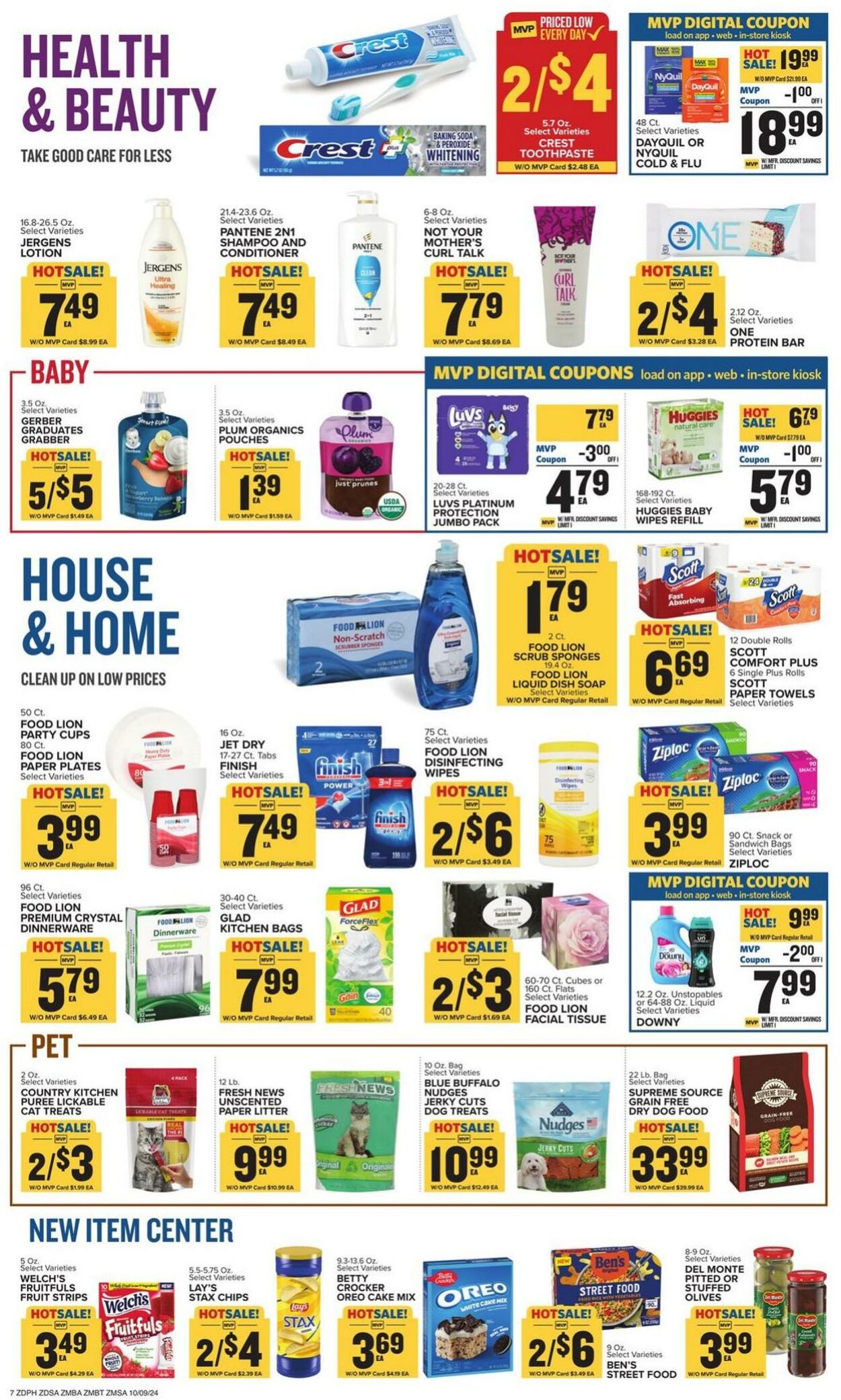 Weekly ad Food Lion 10/09/2024 - 10/15/2024