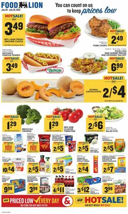 Weekly ad Food Lion 07/20/2022-07/26/2022