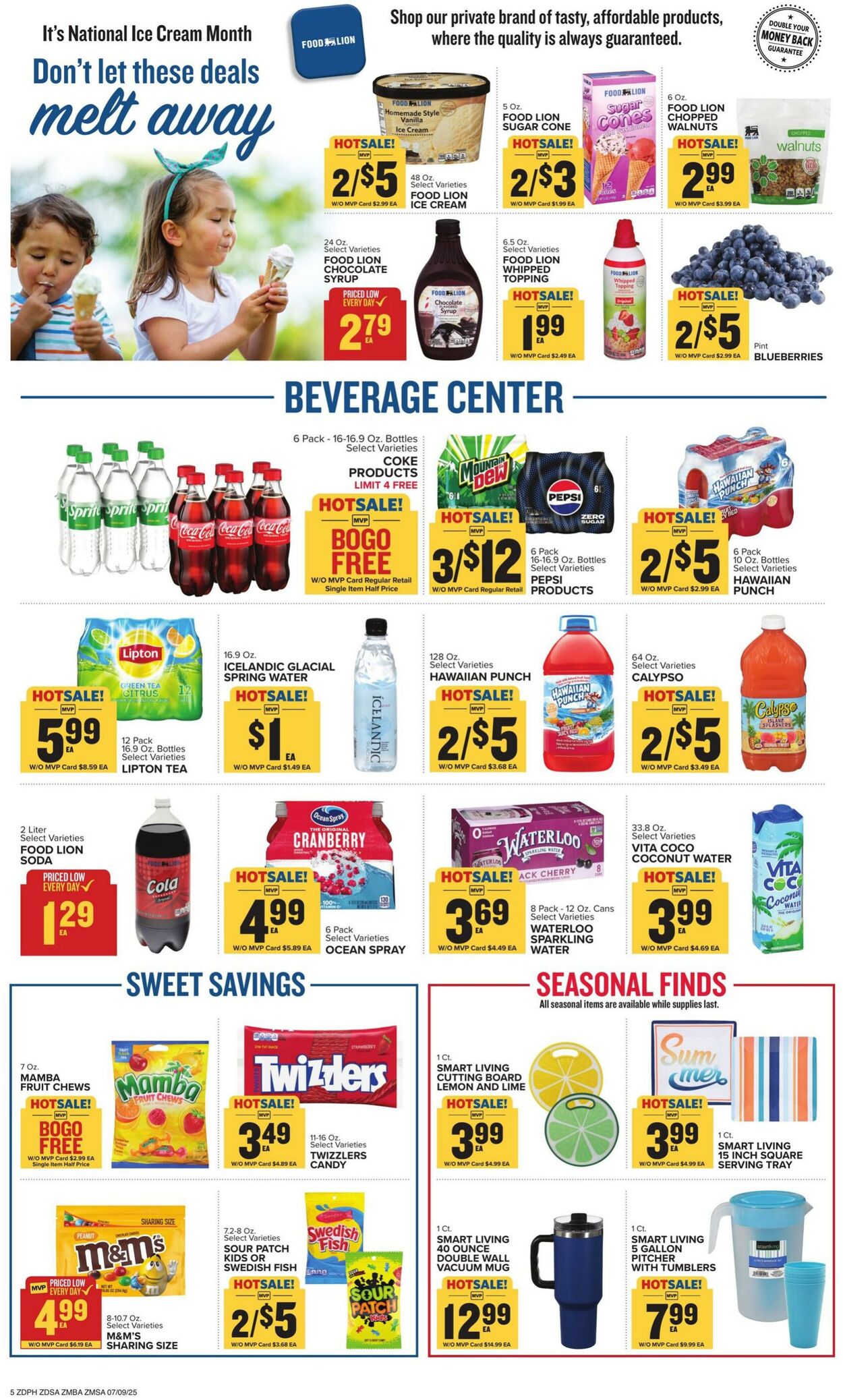 Weekly ad Food Lion 07/09/2025 - 07/15/2025