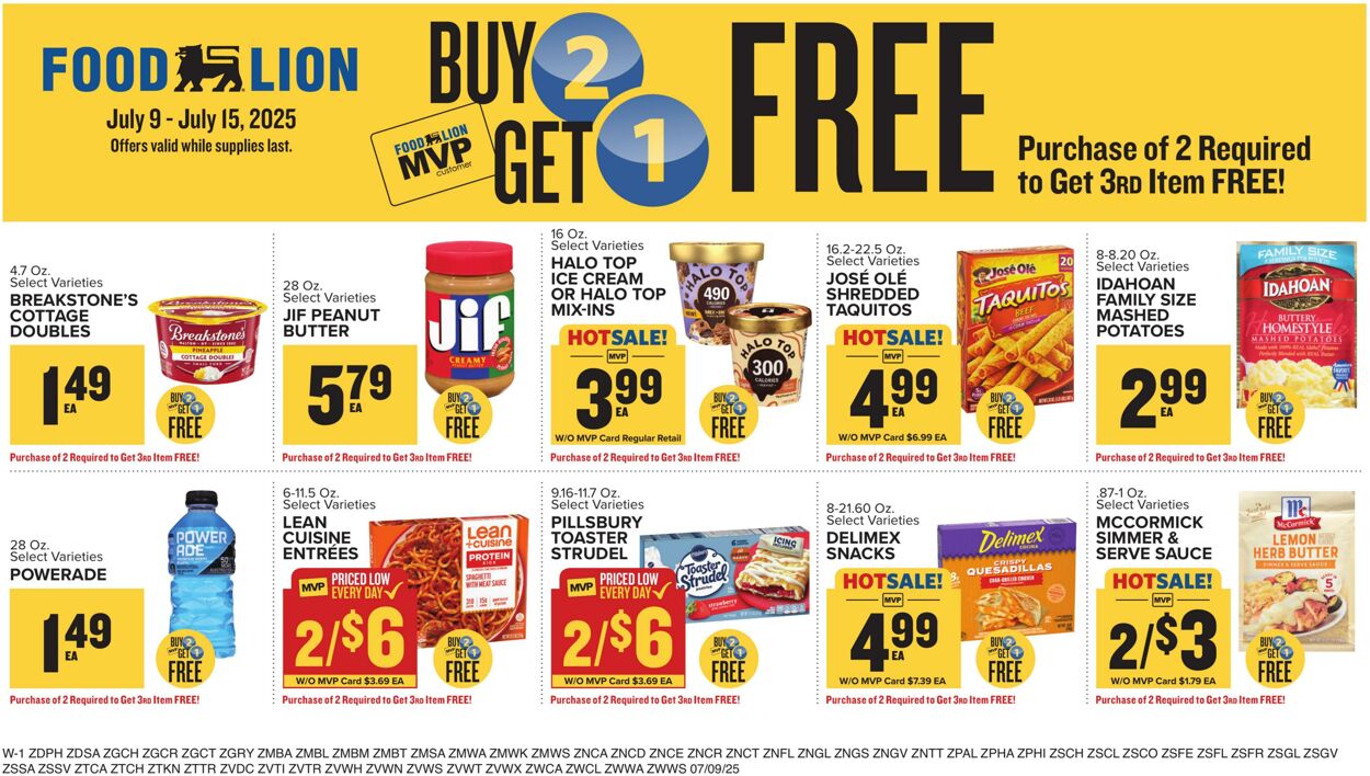 Weekly ad Food Lion 07/09/2025 - 07/15/2025