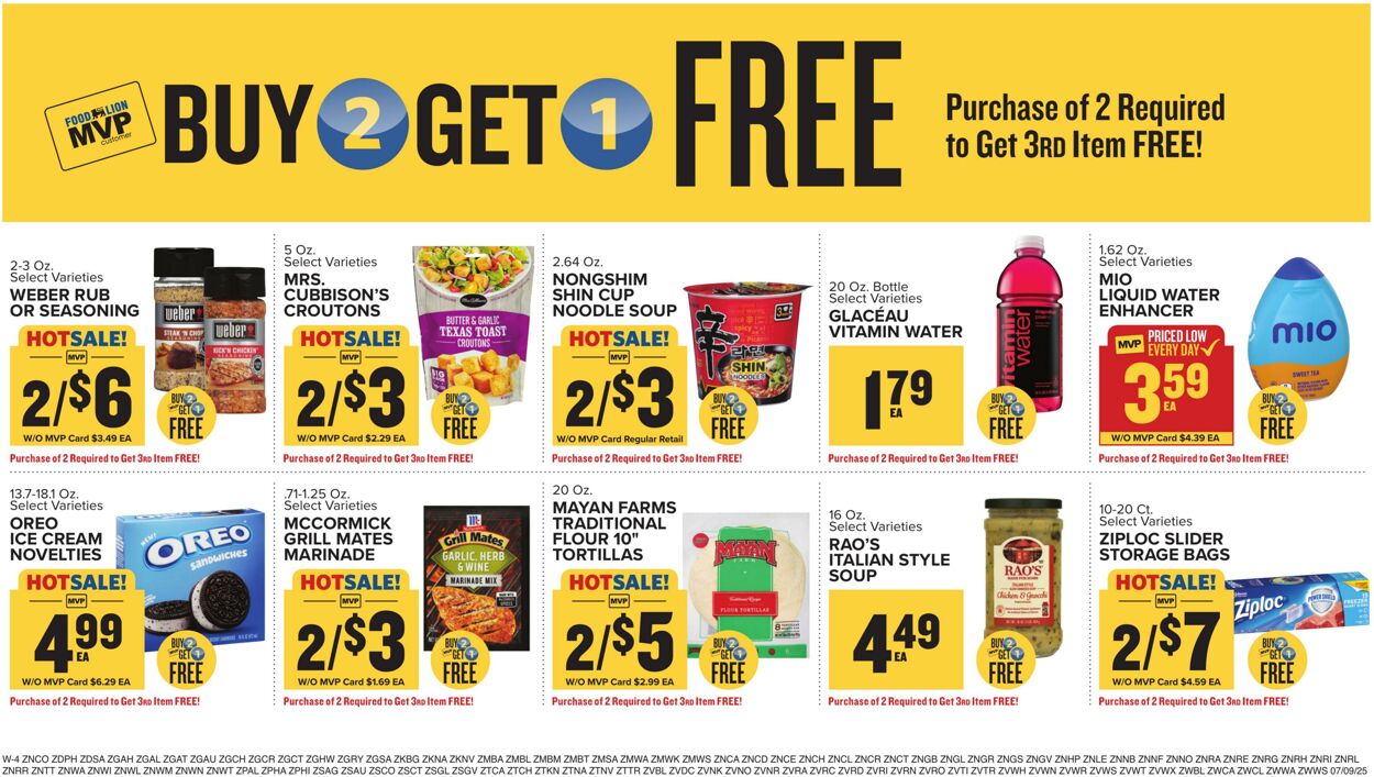 Weekly ad Food Lion 07/09/2025 - 07/15/2025