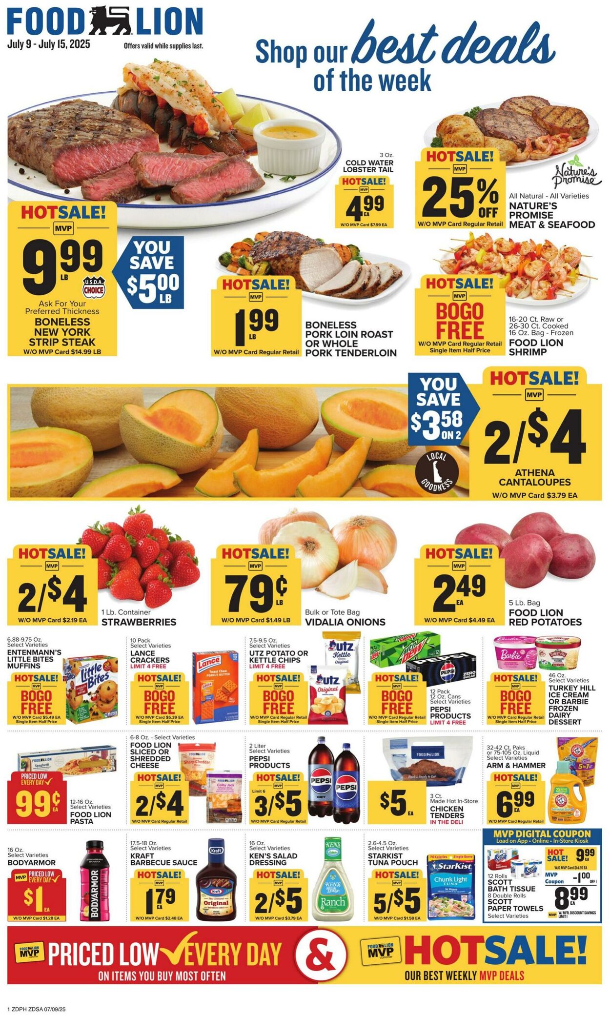 Weekly ad Food Lion 07/09/2025 - 07/15/2025