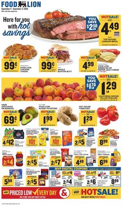 Weekly ad Food Lion 07/31/2024 - 08/06/2024