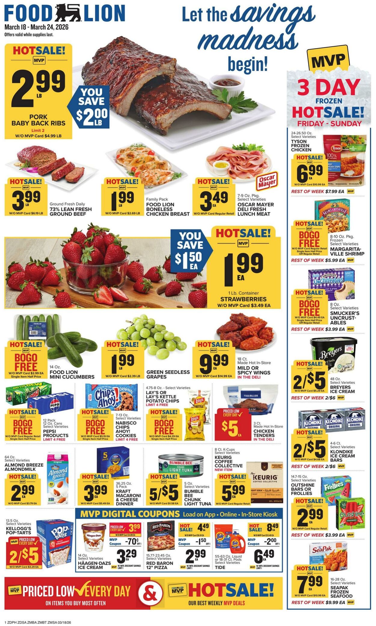 Weekly ad Food Lion 03/18/2026 - 03/24/2026