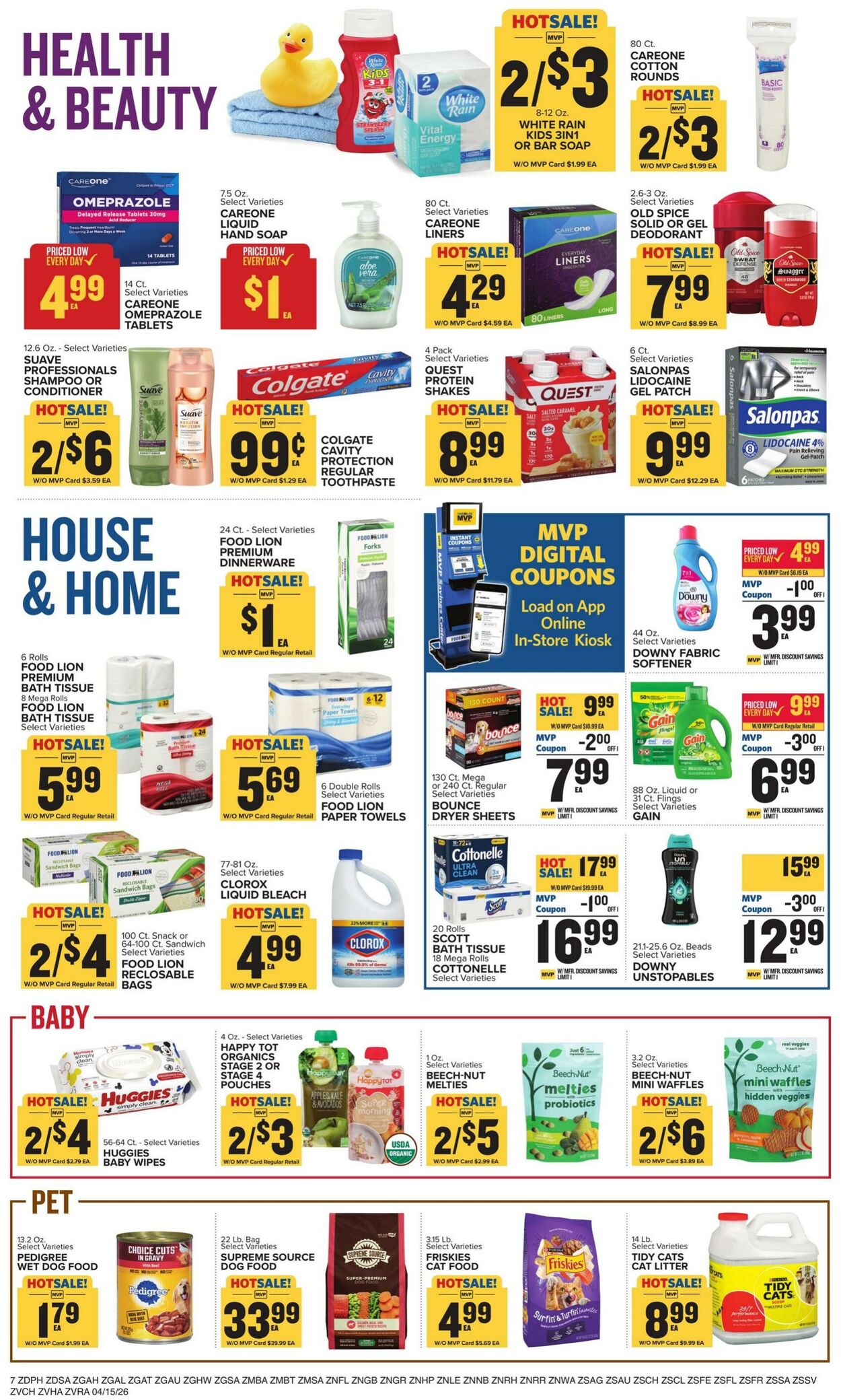 Weekly ad Food Lion 04/15/2026 - 04/21/2026