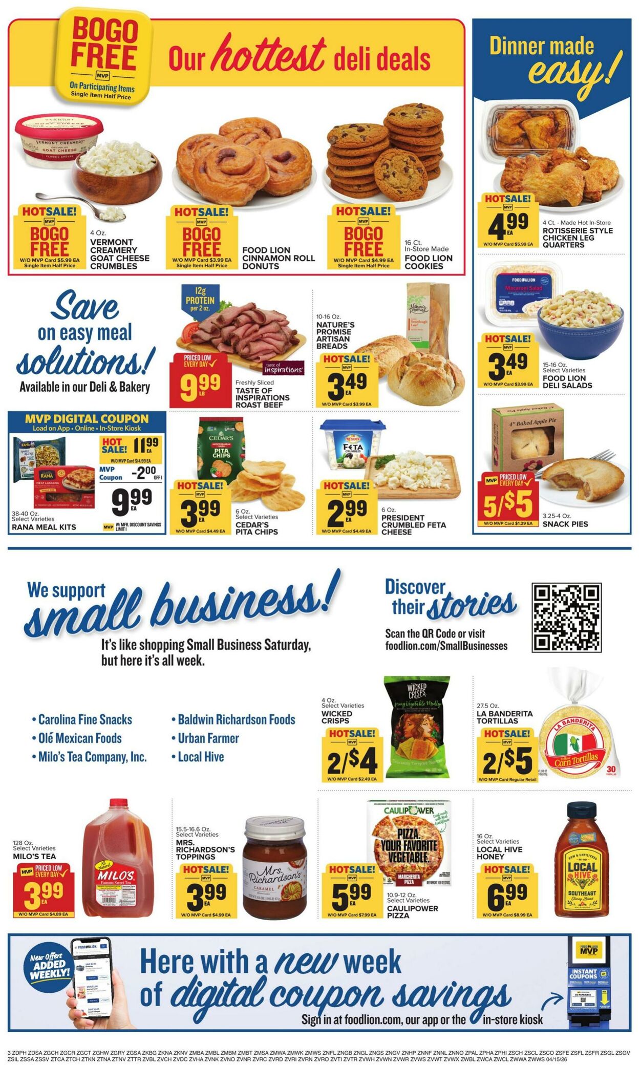 Weekly ad Food Lion 04/15/2026 - 04/21/2026