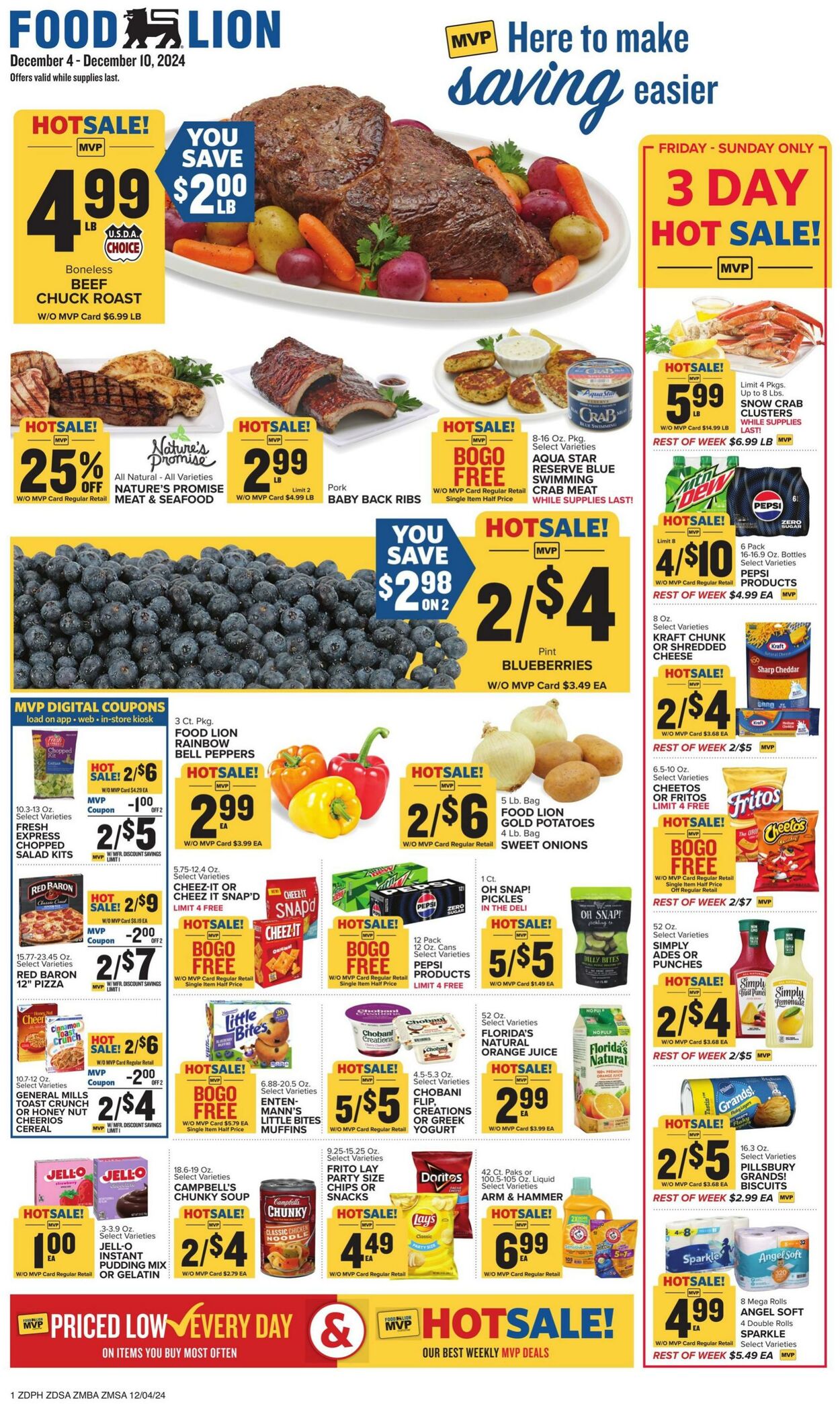 Weekly ad Food Lion 12/04/2024 - 12/10/2024