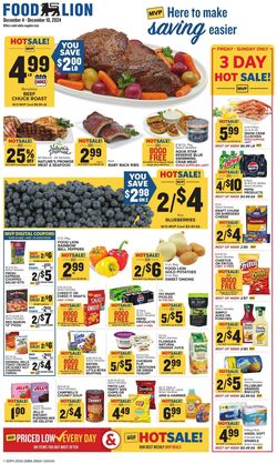 Weekly ad Food Lion 10/30/2024 - 11/05/2024