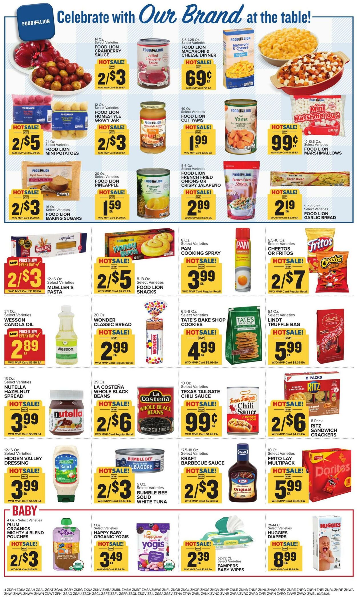 Weekly ad Food Lion 03/25/2026 - 03/31/2026