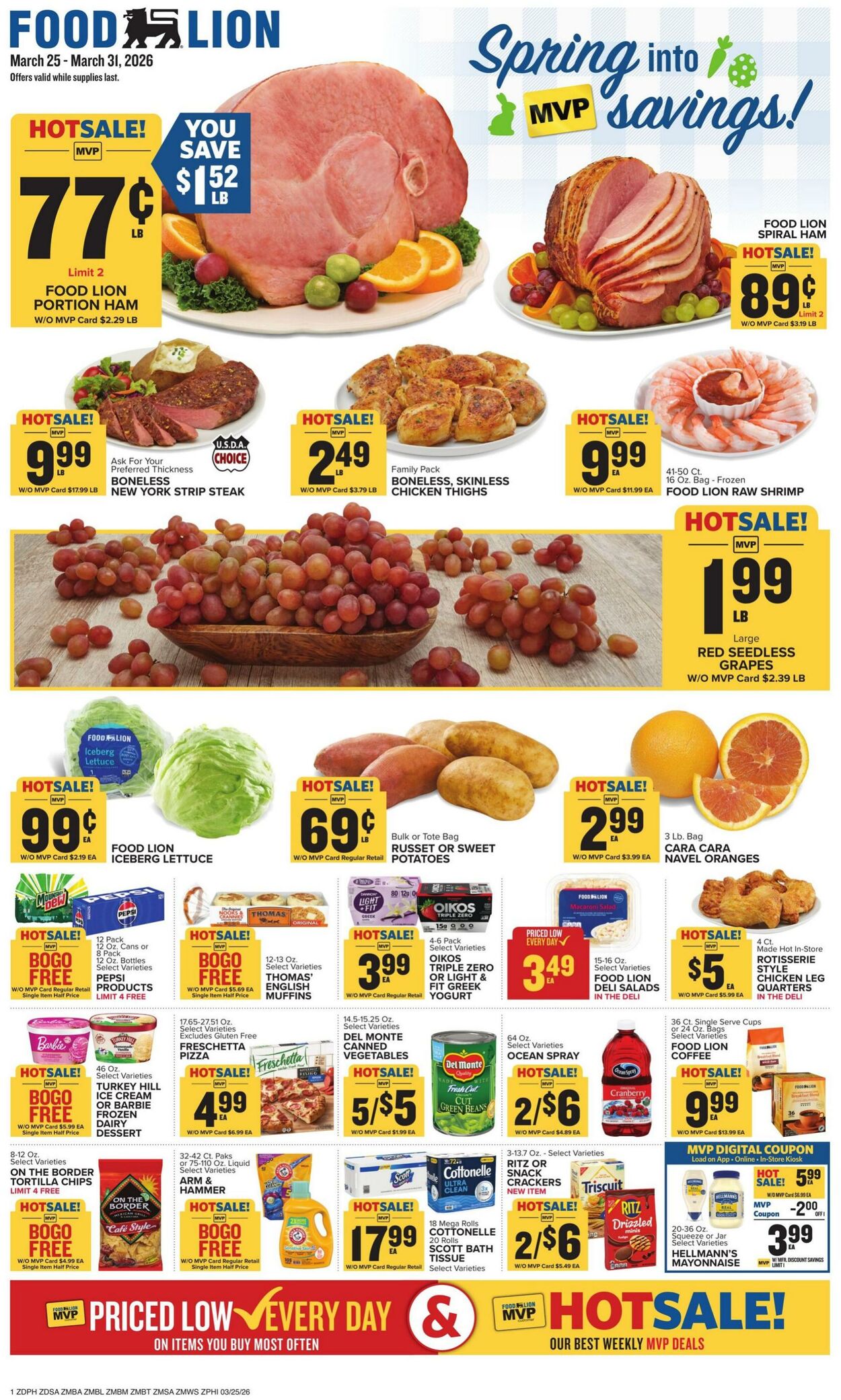 Weekly ad Food Lion 03/25/2026 - 03/31/2026