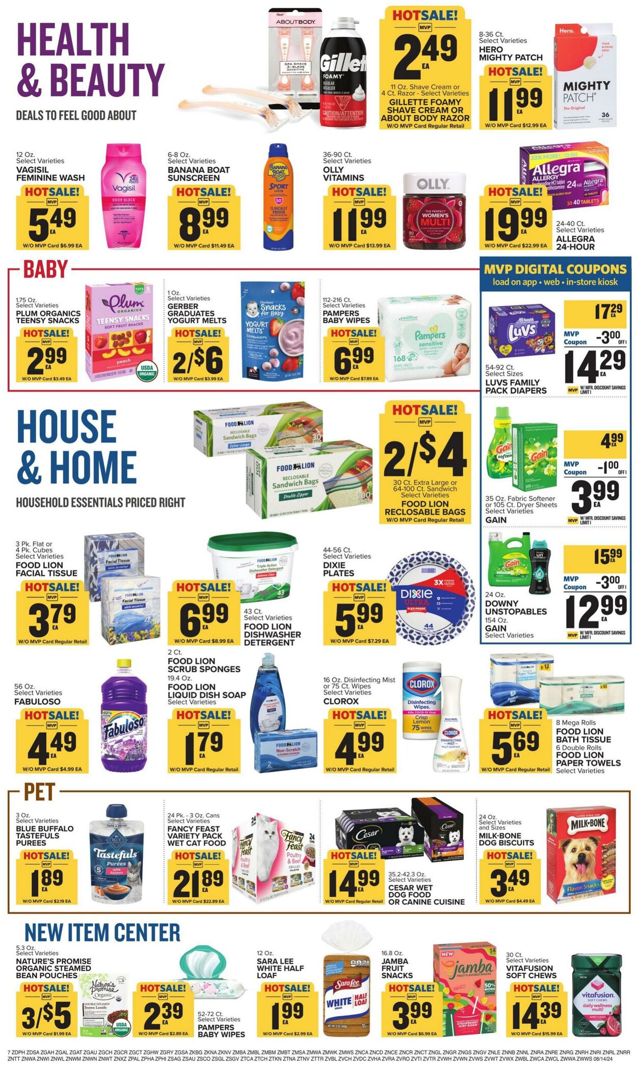 Weekly ad Food Lion 08/14/2024 - 08/20/2024