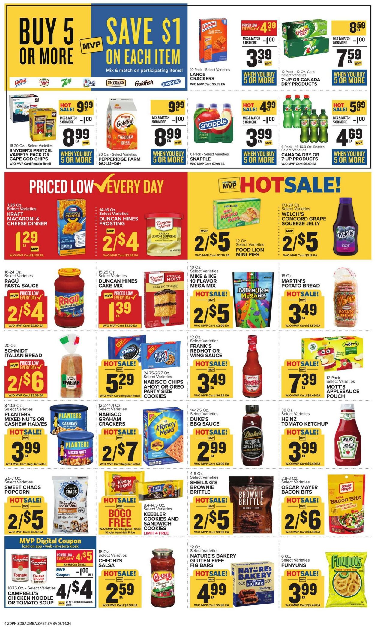 Weekly ad Food Lion 08/14/2024 - 08/20/2024