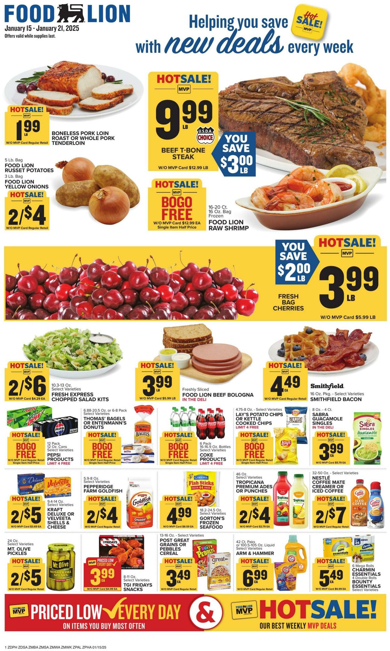 Weekly ad Food Lion 01/15/2025 - 01/21/2025