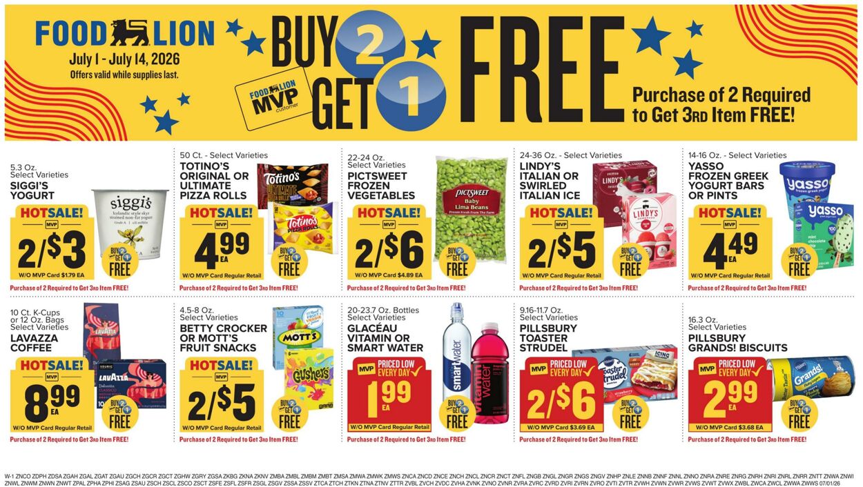 Weekly ad Food Lion 07/01/2026 - 07/07/2026