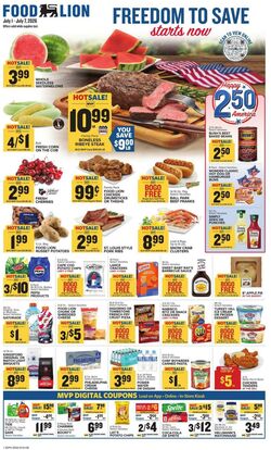 Weekly ad Food Lion 07/01/2026 - 07/07/2026