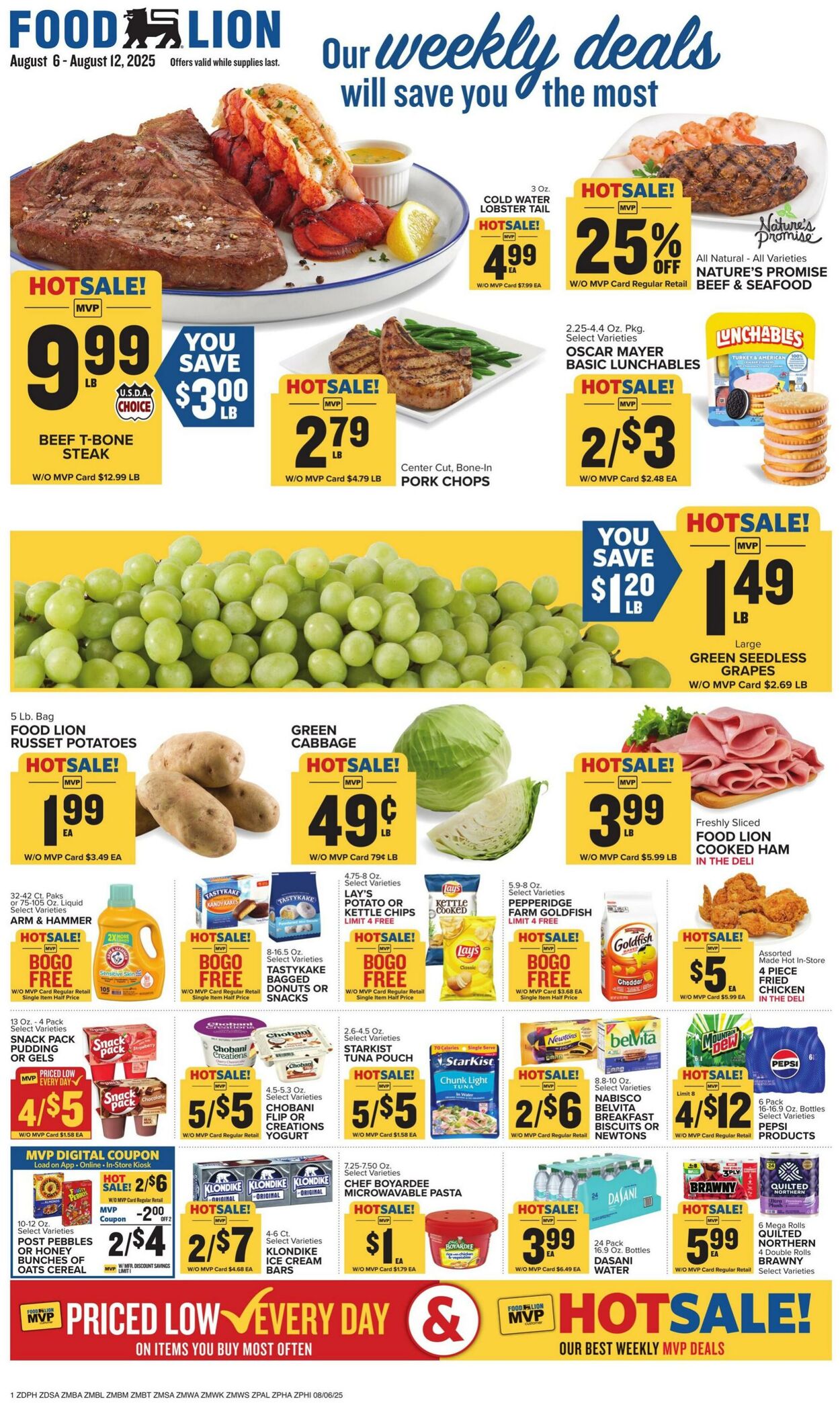 Weekly ad Food Lion 08/06/2025 - 08/12/2025