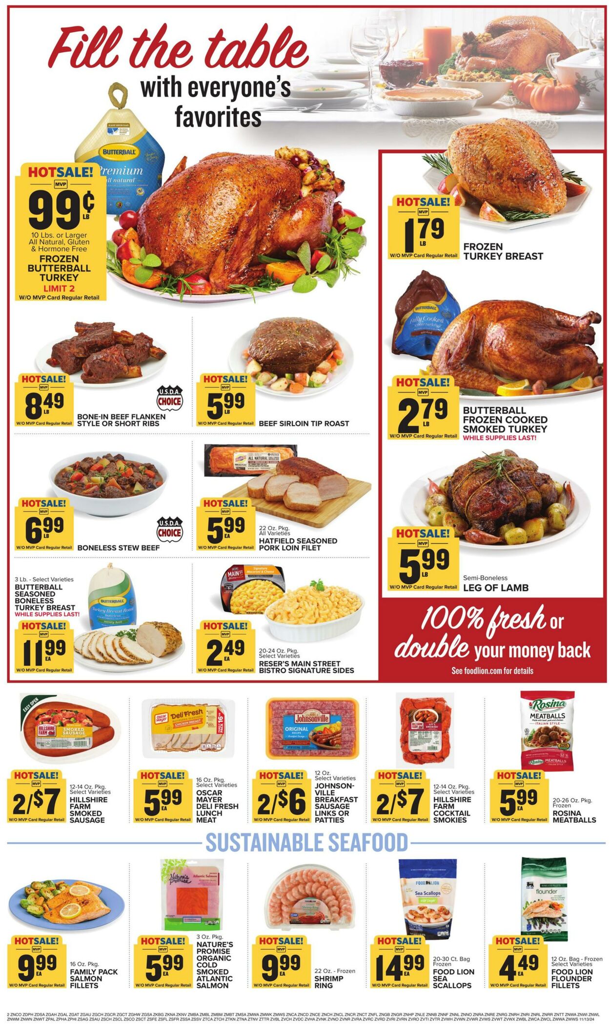 Weekly ad Food Lion 11/13/2024 - 11/19/2024