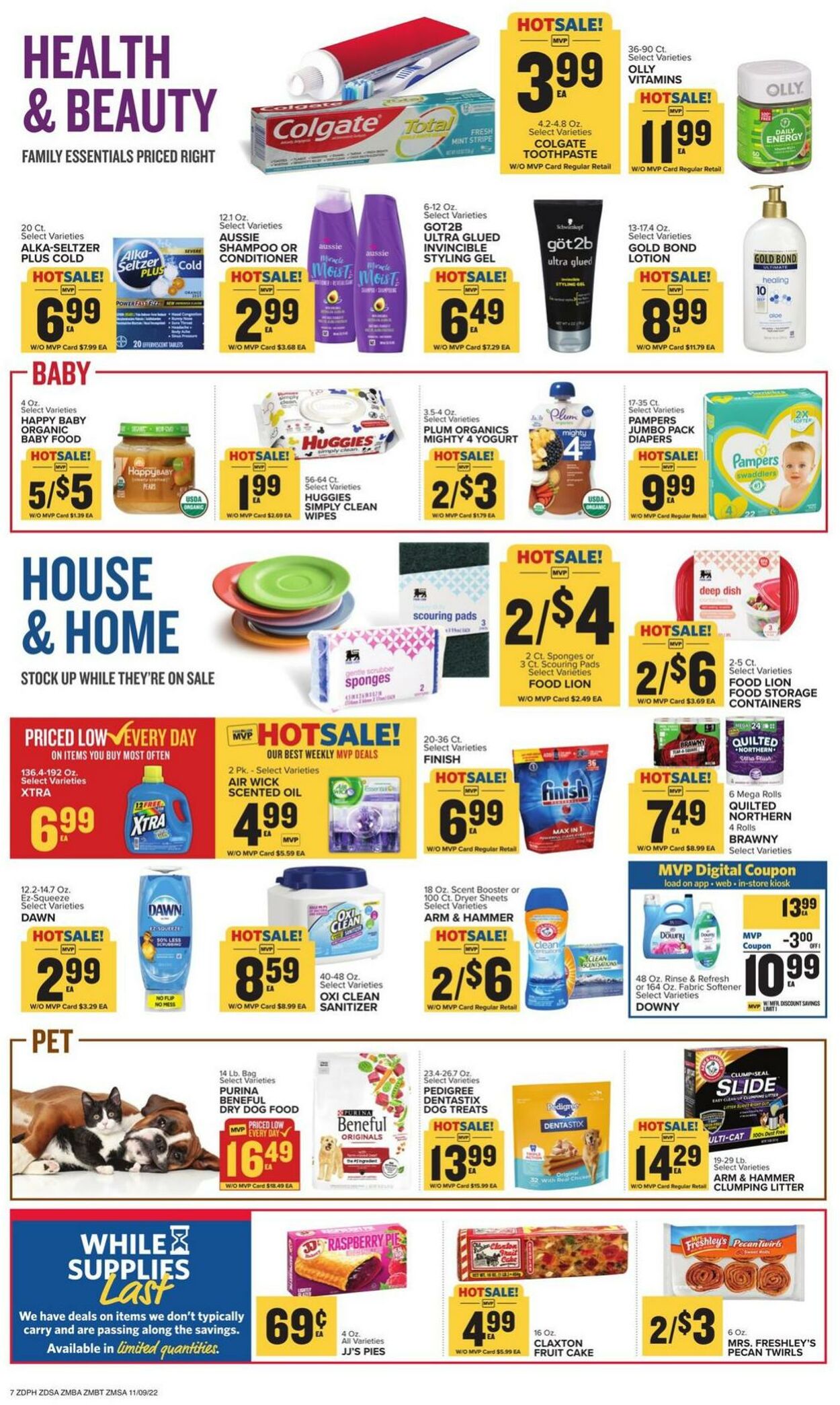 Weekly ad Food Lion 11/09/2022 - 11/15/2022