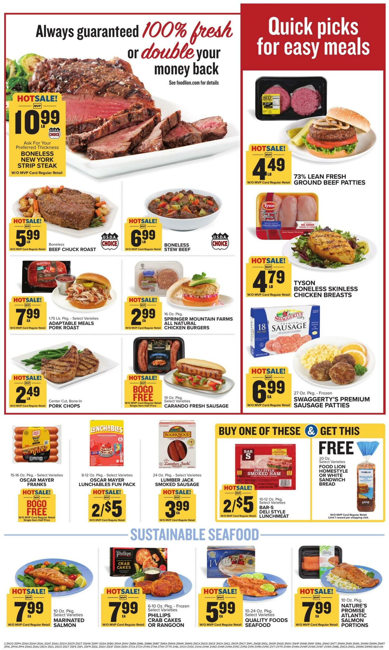 Weekly ad Food Lion 08/21/2024 - 08/27/2024