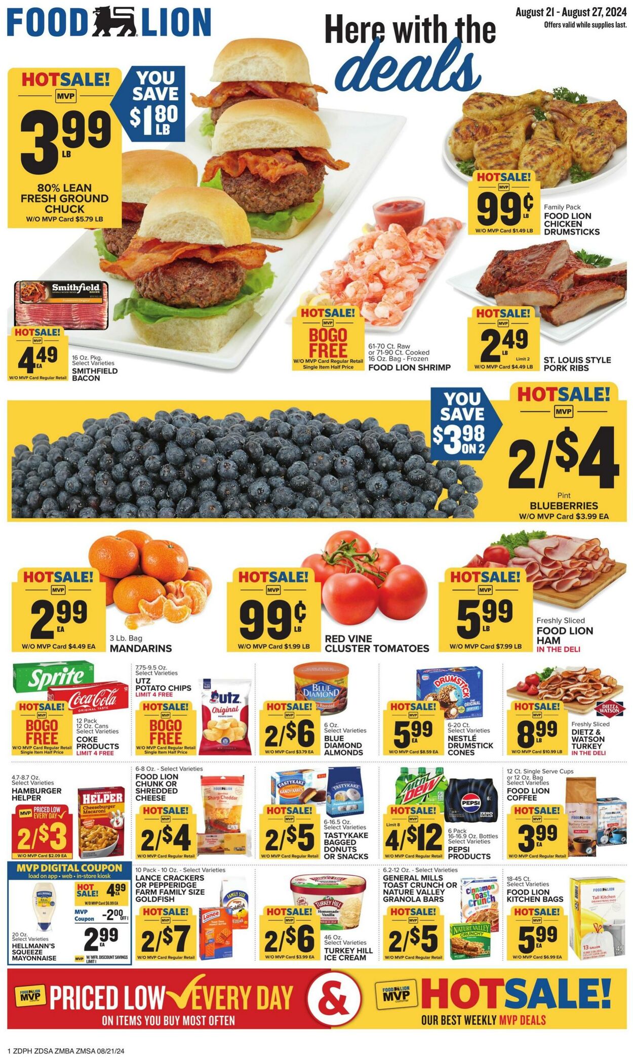 Weekly ad Food Lion 08/21/2024 - 08/27/2024